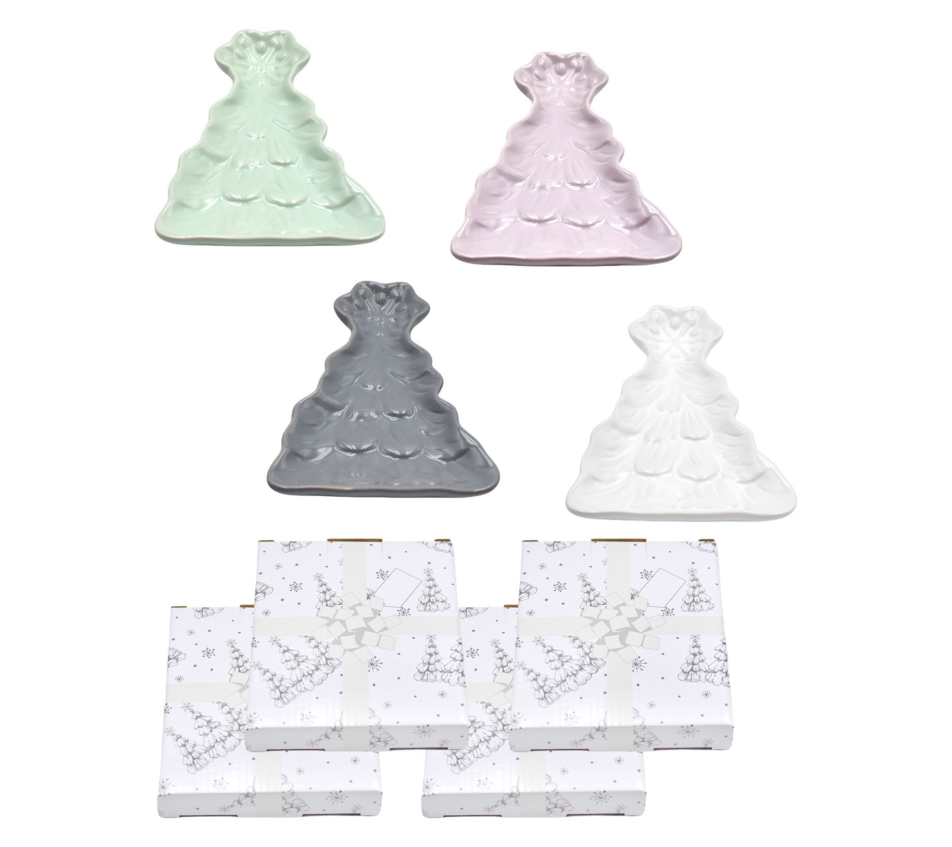 "As Is" Temp-tations Seasonal Set/4 Spoon Rests