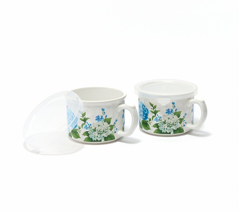 Temp-tations Set of (2) 16-oz Seal the Meal Mugs