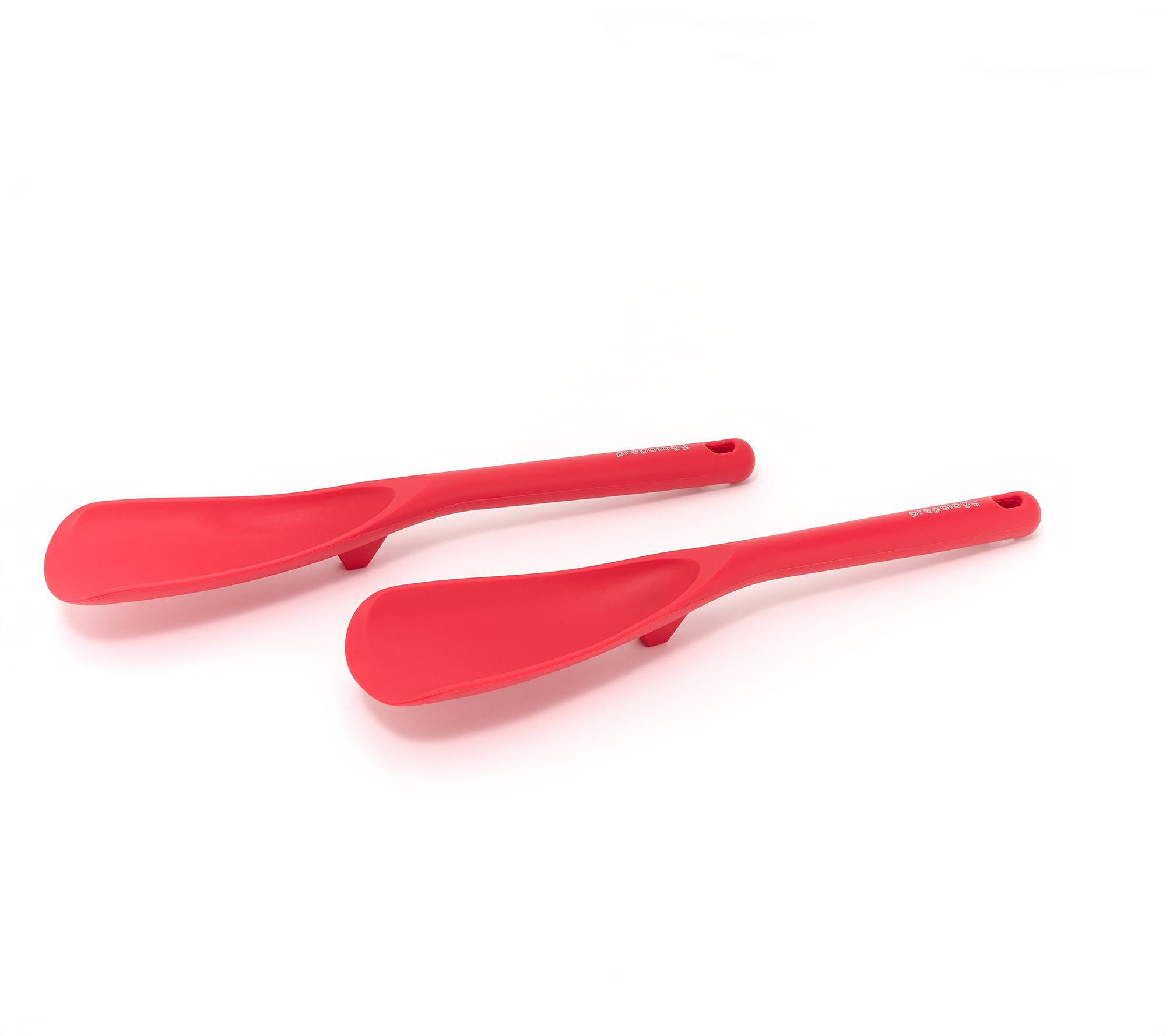 Prepology Set of 2 Silicone Saute Spoons