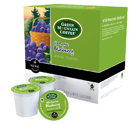 Keurig 36 K-Cups GMC Wild Mountain Blueberry Coffee - QVC.com