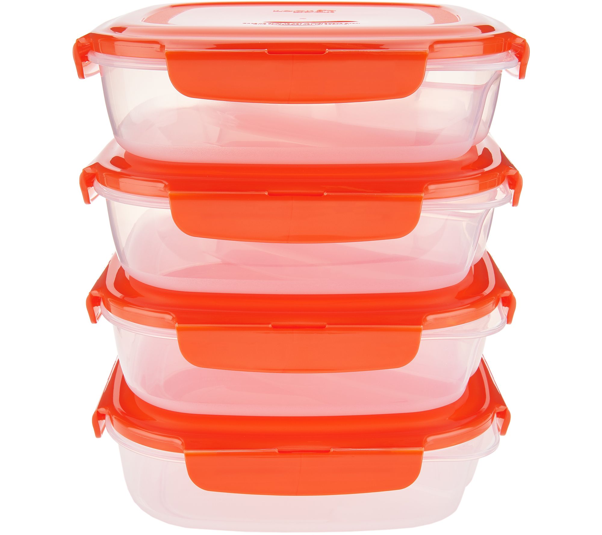 LocknLock 4 piece Divider Plates with Color Lids 