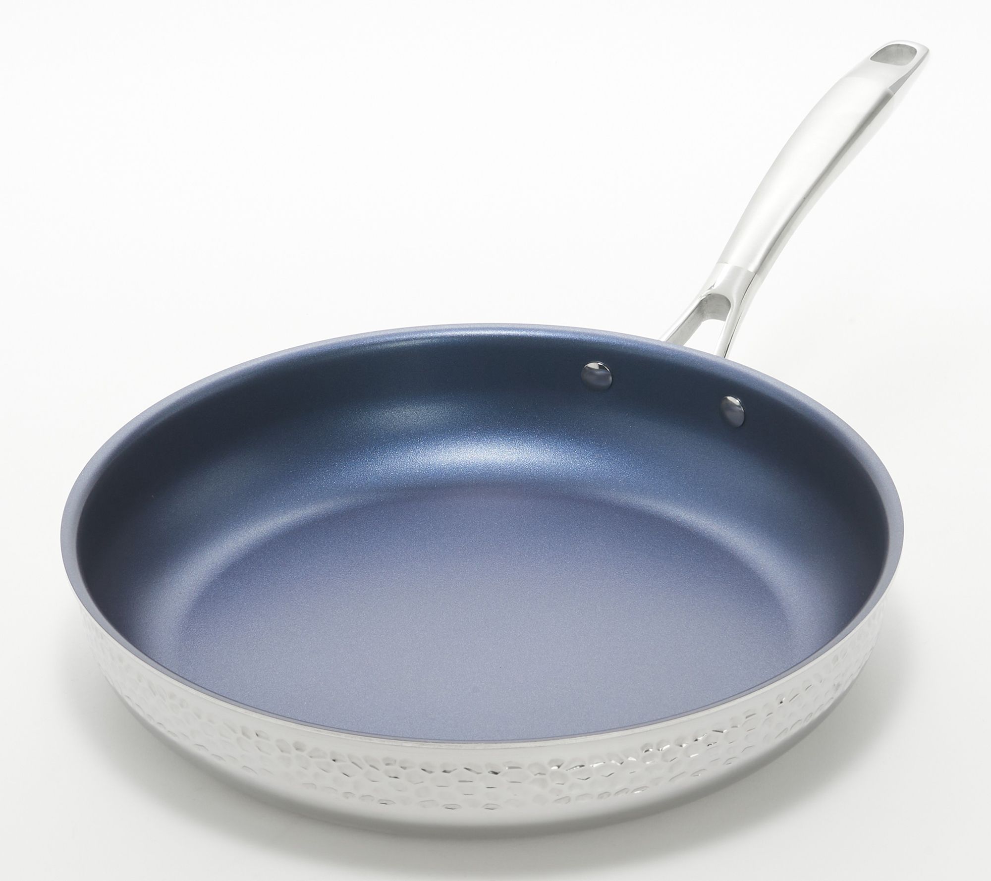 Blue Diamond Tri-Ply Stainless Steel Ceramic Nonstick 2.5-Qt. Chef Saute Pan