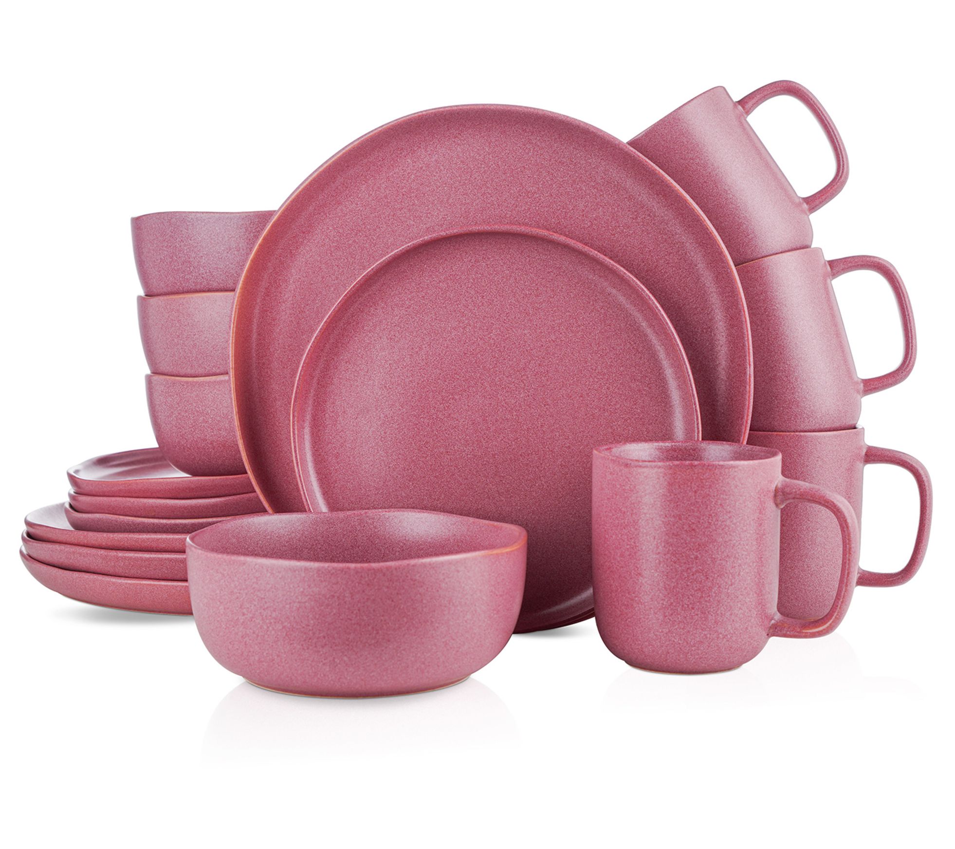 Stone + Lain Tom 16-Piece Stoneware DinnerwareSet