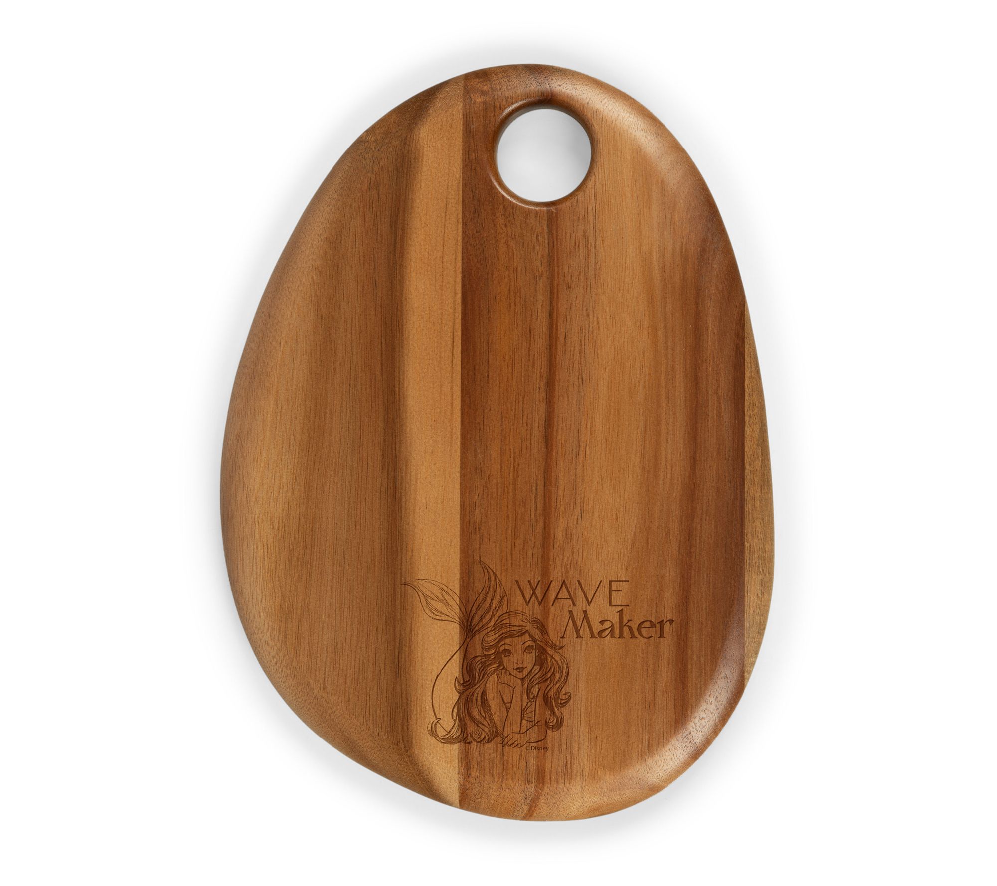 Jeanne Fitz Wood + White Collection Acacia Wood Rectangle Charcuterie Board - Brown