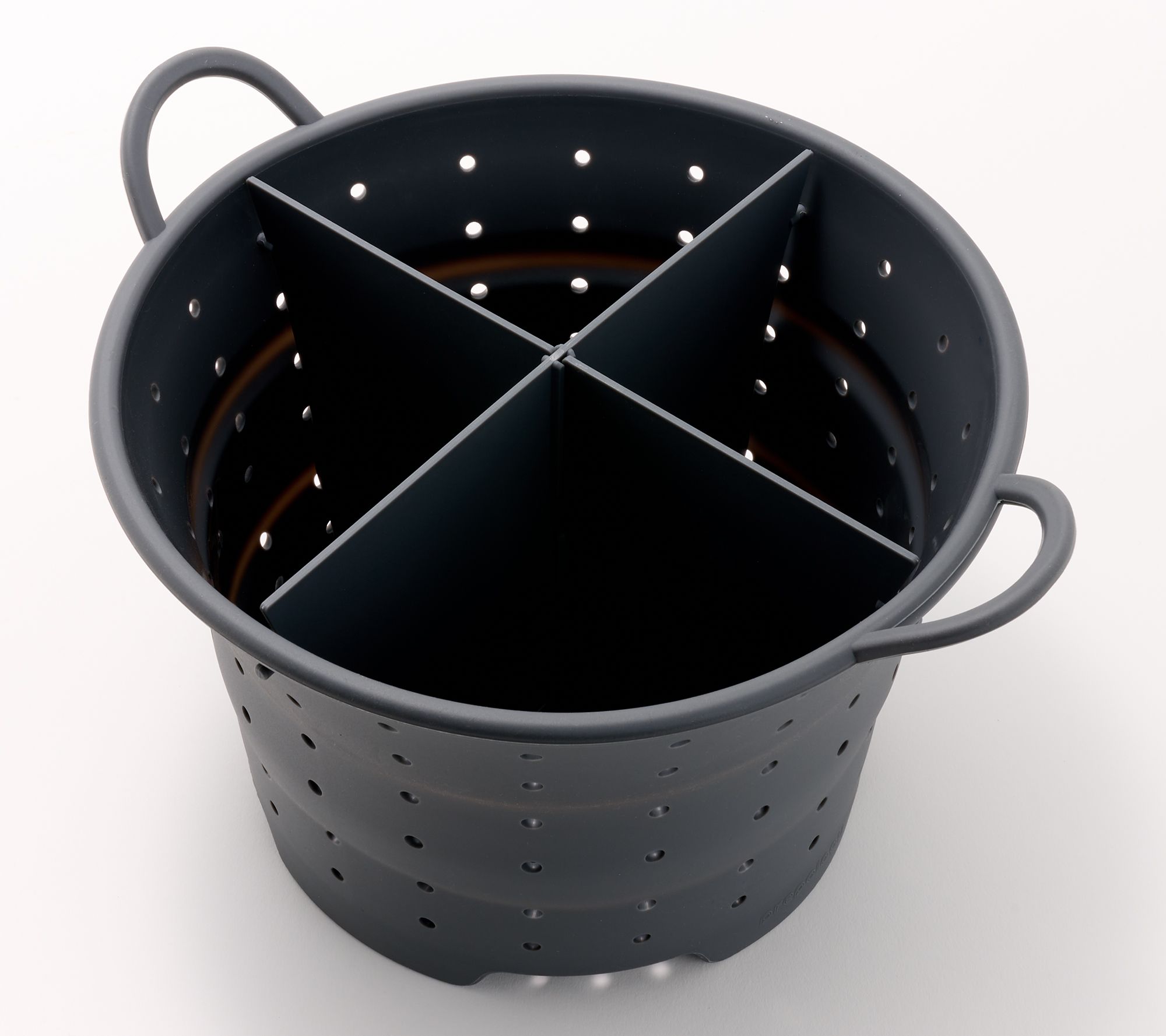 Prepology Silicone Steamer With Removeable Divider