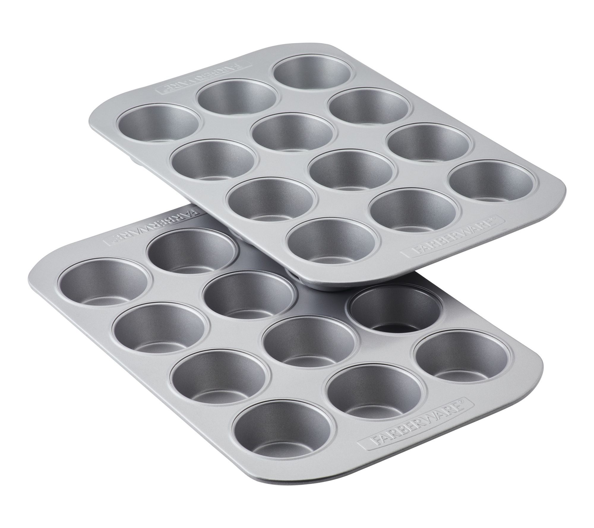 Farberware Bakeware Nonstick 12-Cup Muffin Pans2-PC
