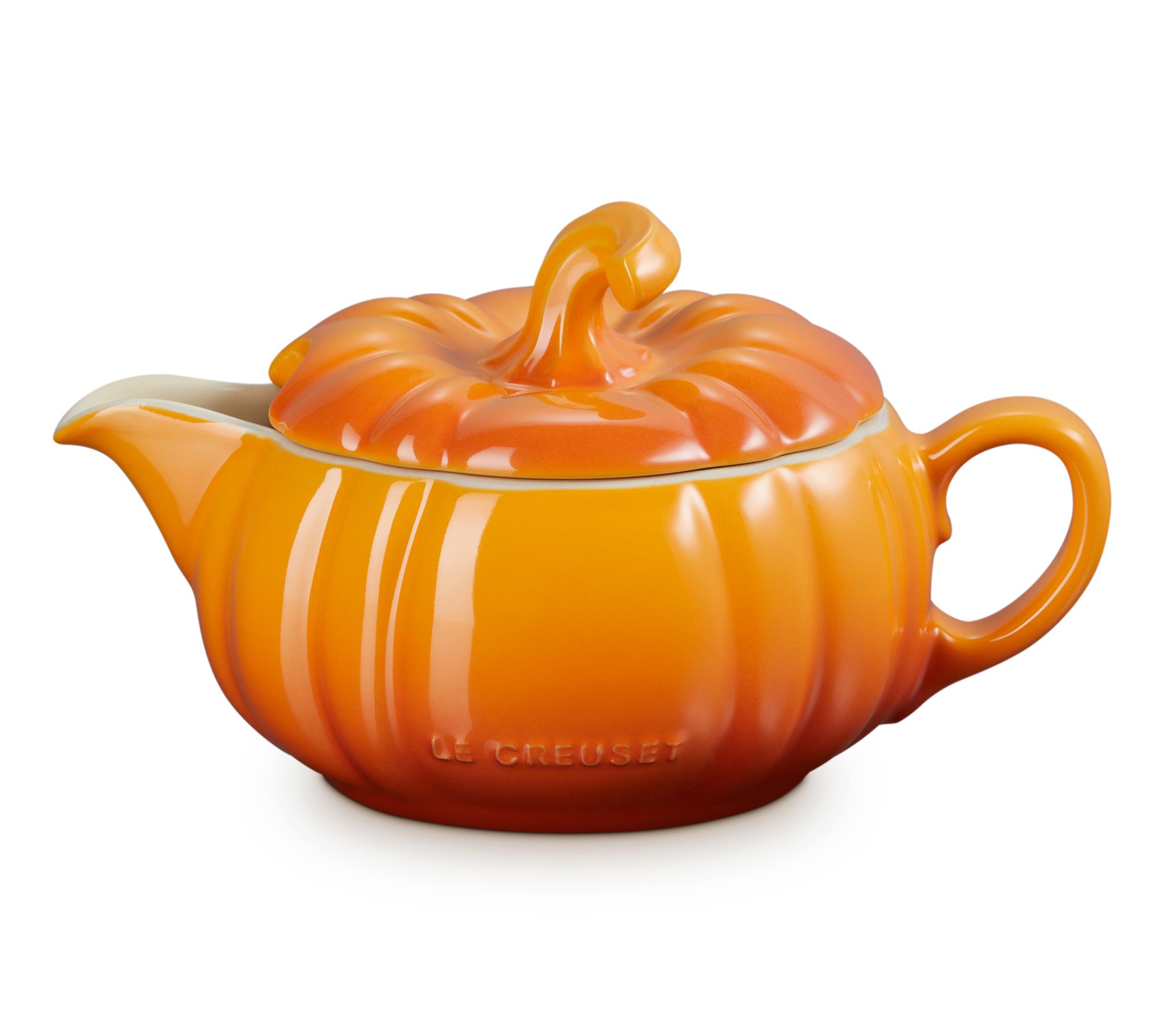 Le Creuset 14 oz. Pumpkin Gravy Boat with Lid