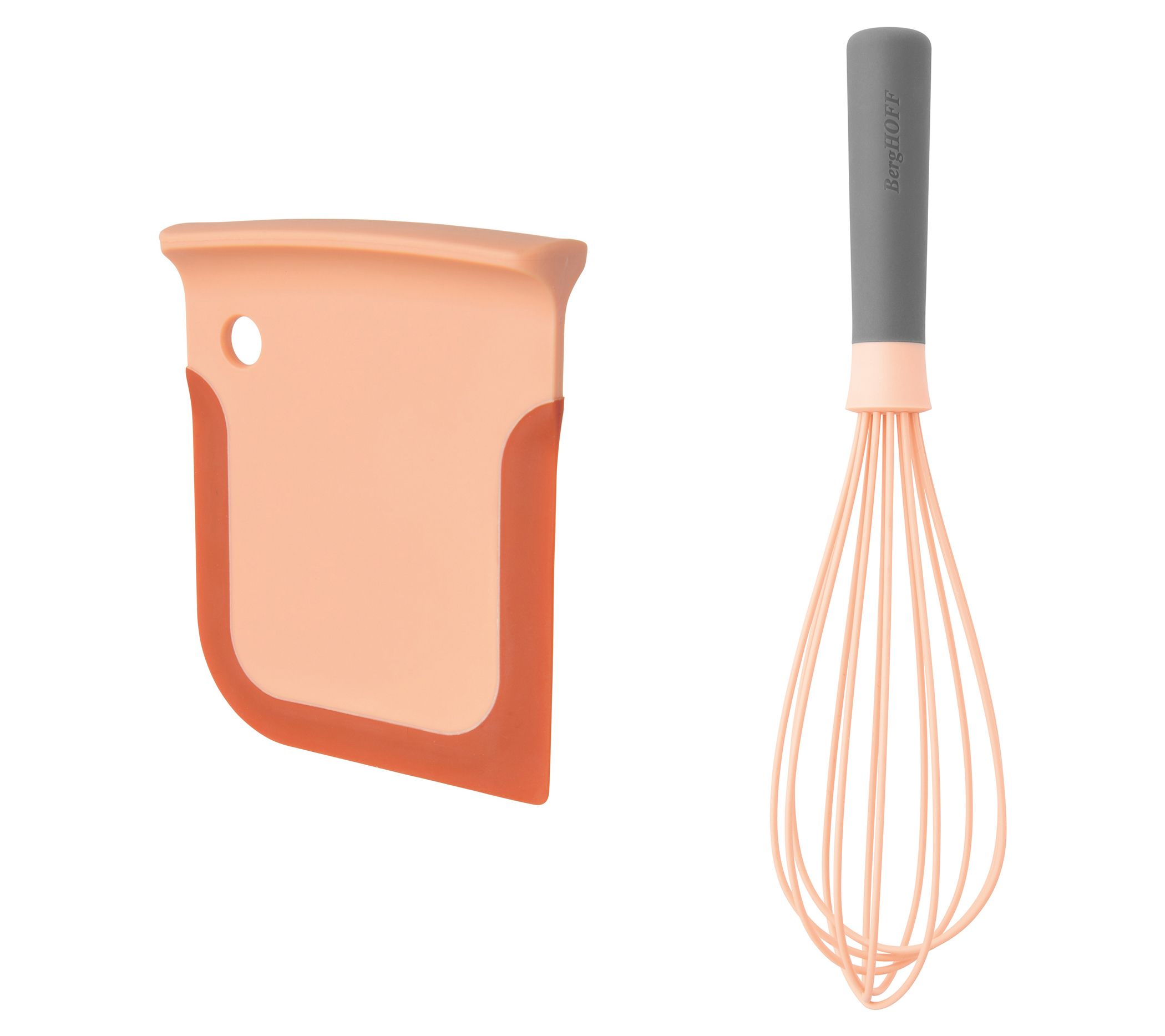 BergHOFF Leo 2Pc Whisk & Scraper Bake Set