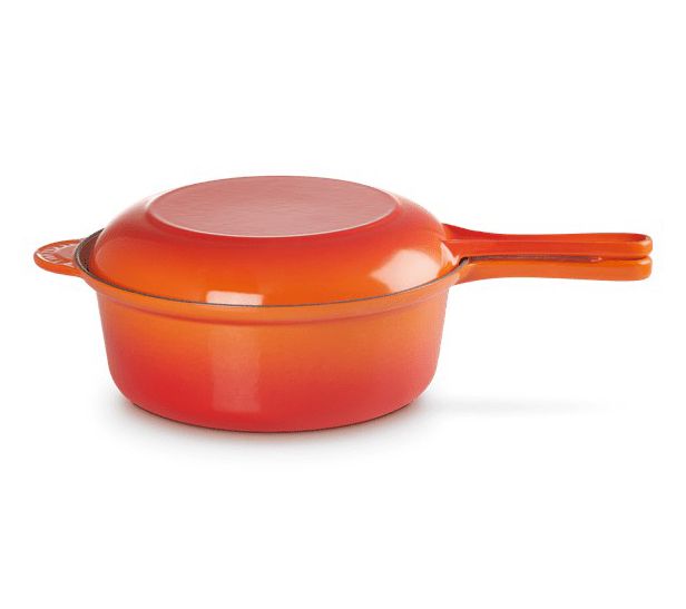 Le Creuset Cast Iron 3.75-qt Saucepan & 9.5" Skillet