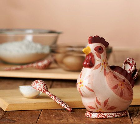 Temp-tations Old World Figural Chicken 5-pc. Measuring Set
