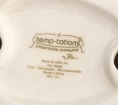 Temptations Ceramic Chicken With Measuring Spoons Country 