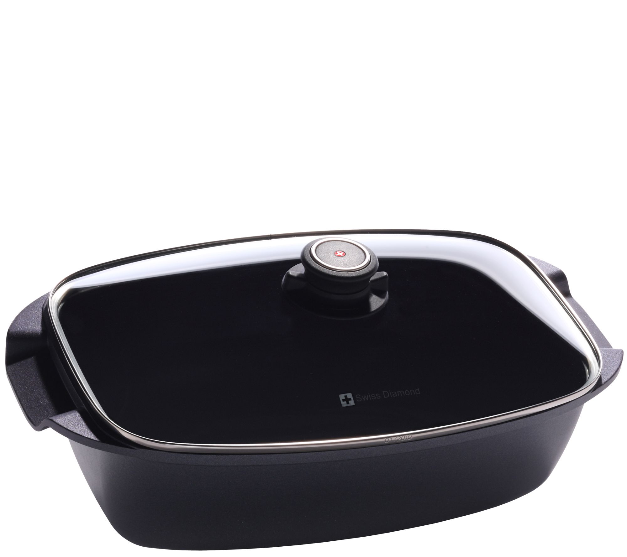 Swiss Diamond 5.3 qt. Nonstick Braiser with Lid