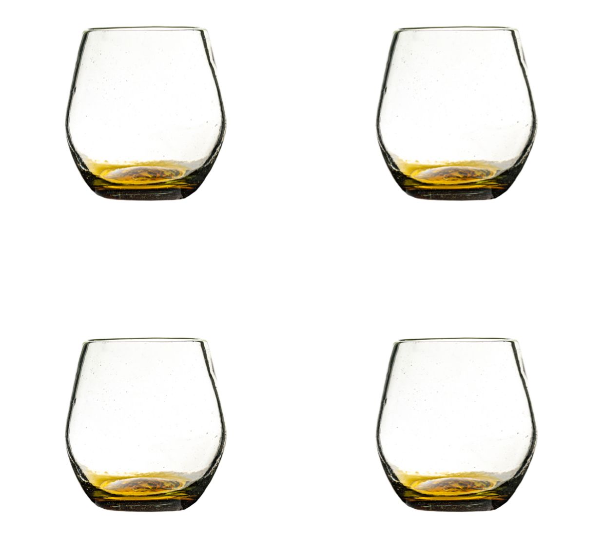 10 Strawberry Street Jimador Mexican Glassware,Stemless Wine