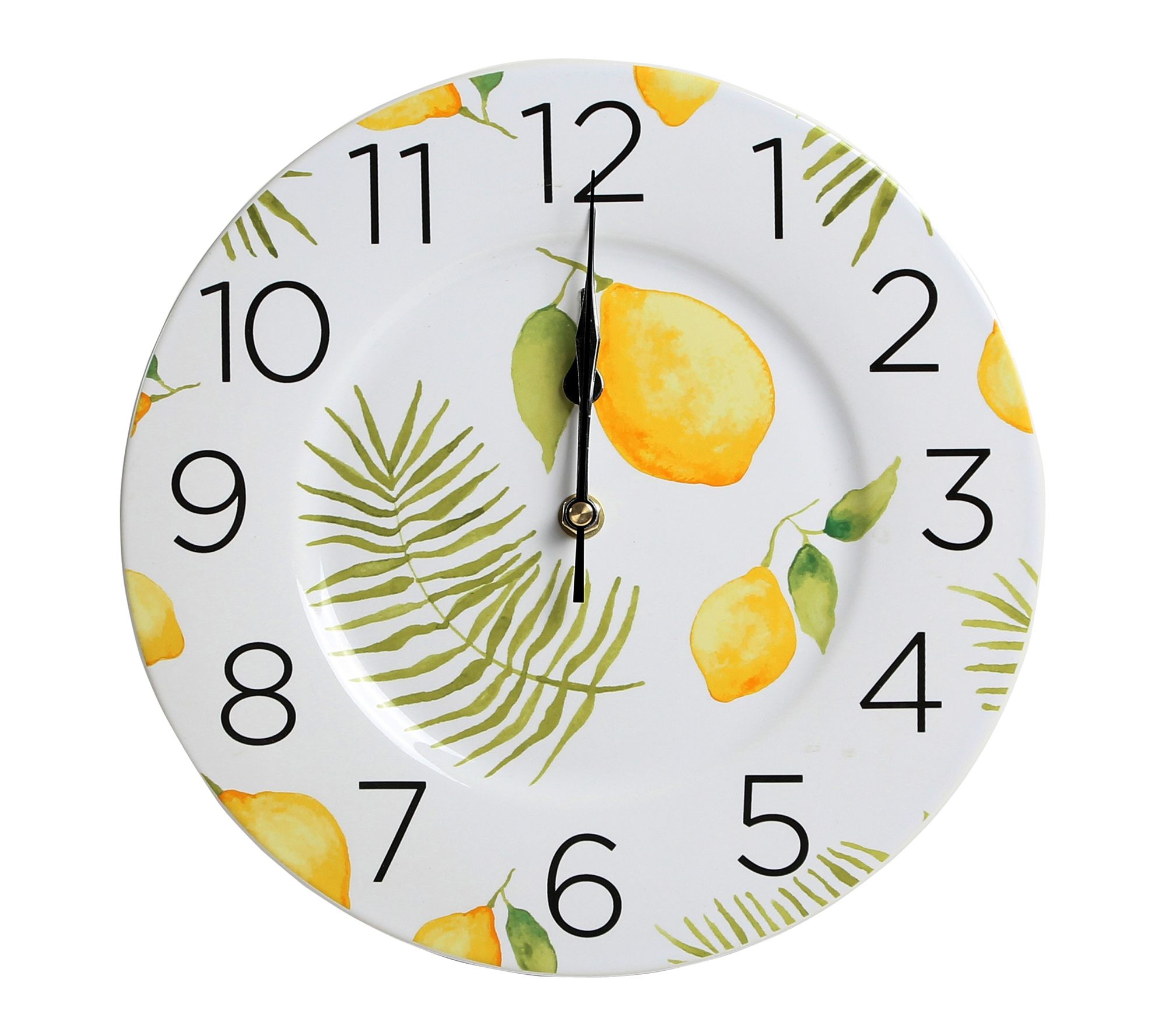 Temp-tations 10.5" Ceramic Wall Clock