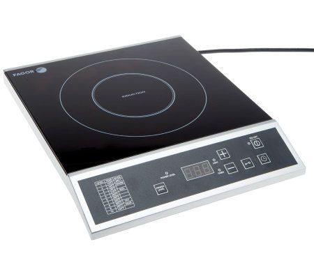 Sunpentown 1650W Induction in Black (Built-In/Countertop) + Pot Combo