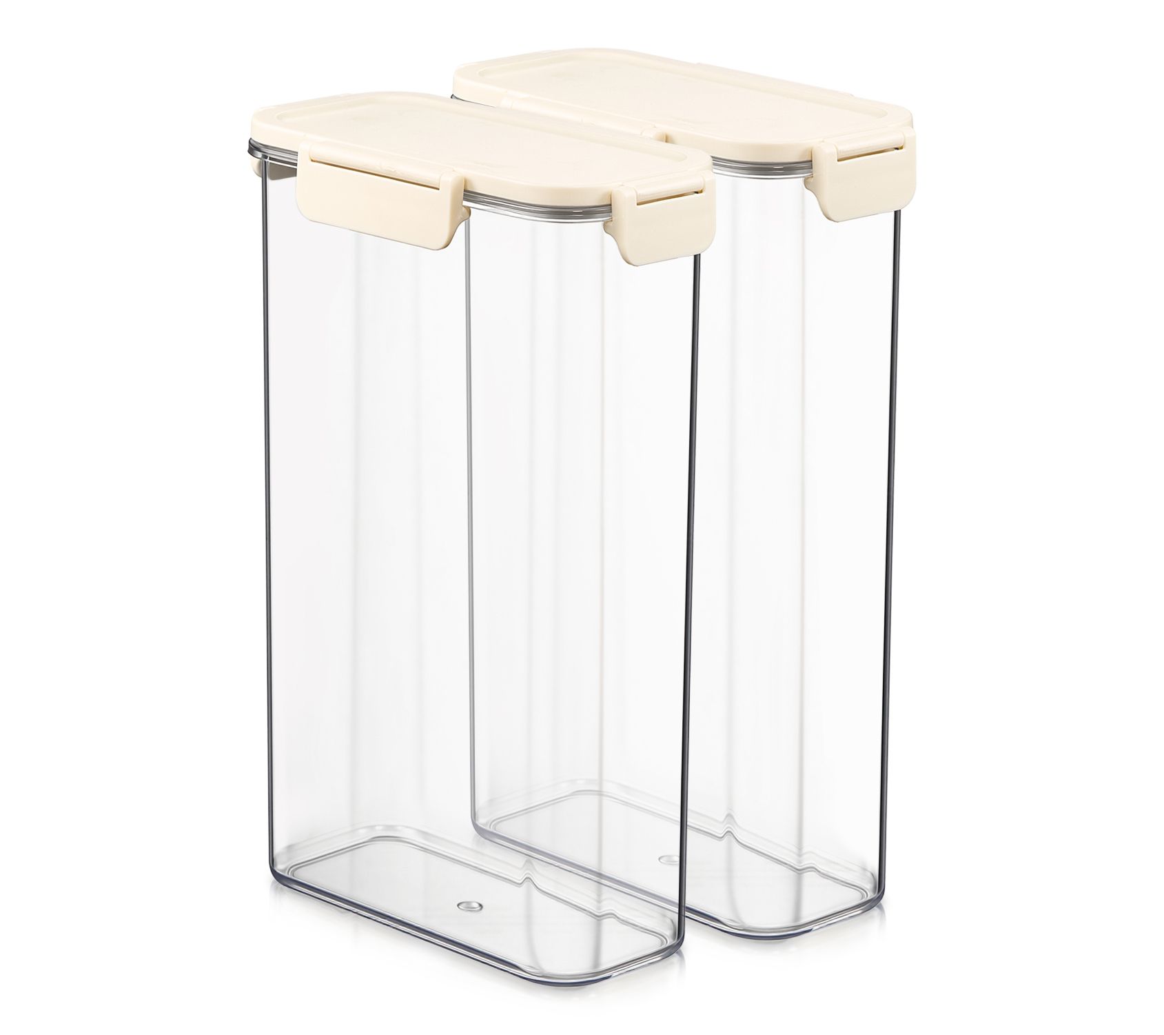Sorbus Airtight Plastic Food Container, Tall Narrow - 2 Pack