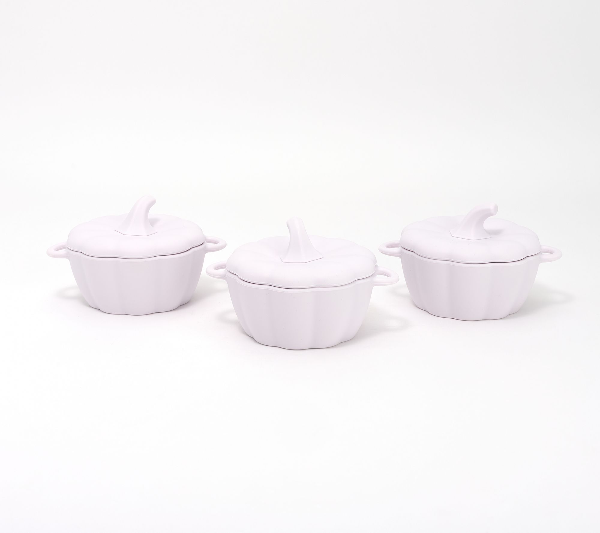 Prepology Set of 3 Mini Silicone Pumpkin Bowls