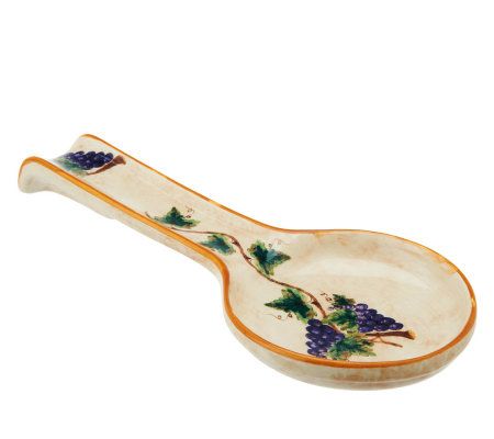 Le Creuset Flower Spoon Rest | Stoneware White