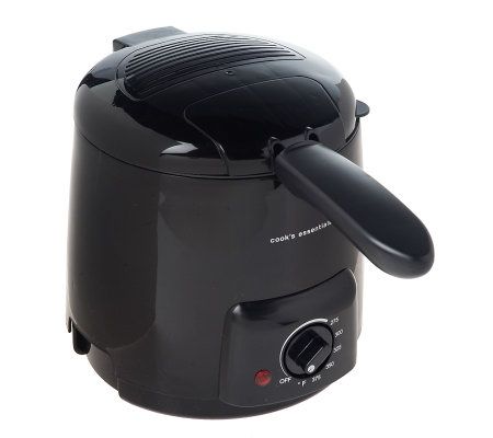 CooksEssentials 1 Quart 840 Watt Snack Fryer & Fondue Pot - QVC.com