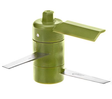 Kuhn Rikon Pull Chop Chopper/Manual Food Processor with Cord Mechanism,  Green, 2-Cup & Rikon Original Swiss Peeler 3-Pack Red/Green/Yellow