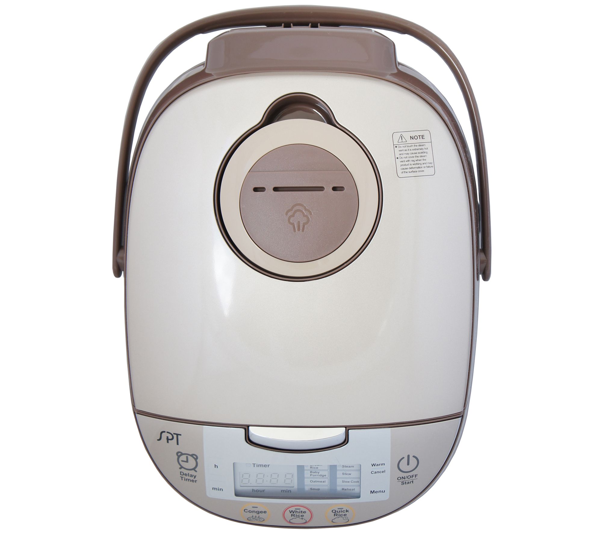 SPT 8-Cup Smart Rice Cooker - QVC.com