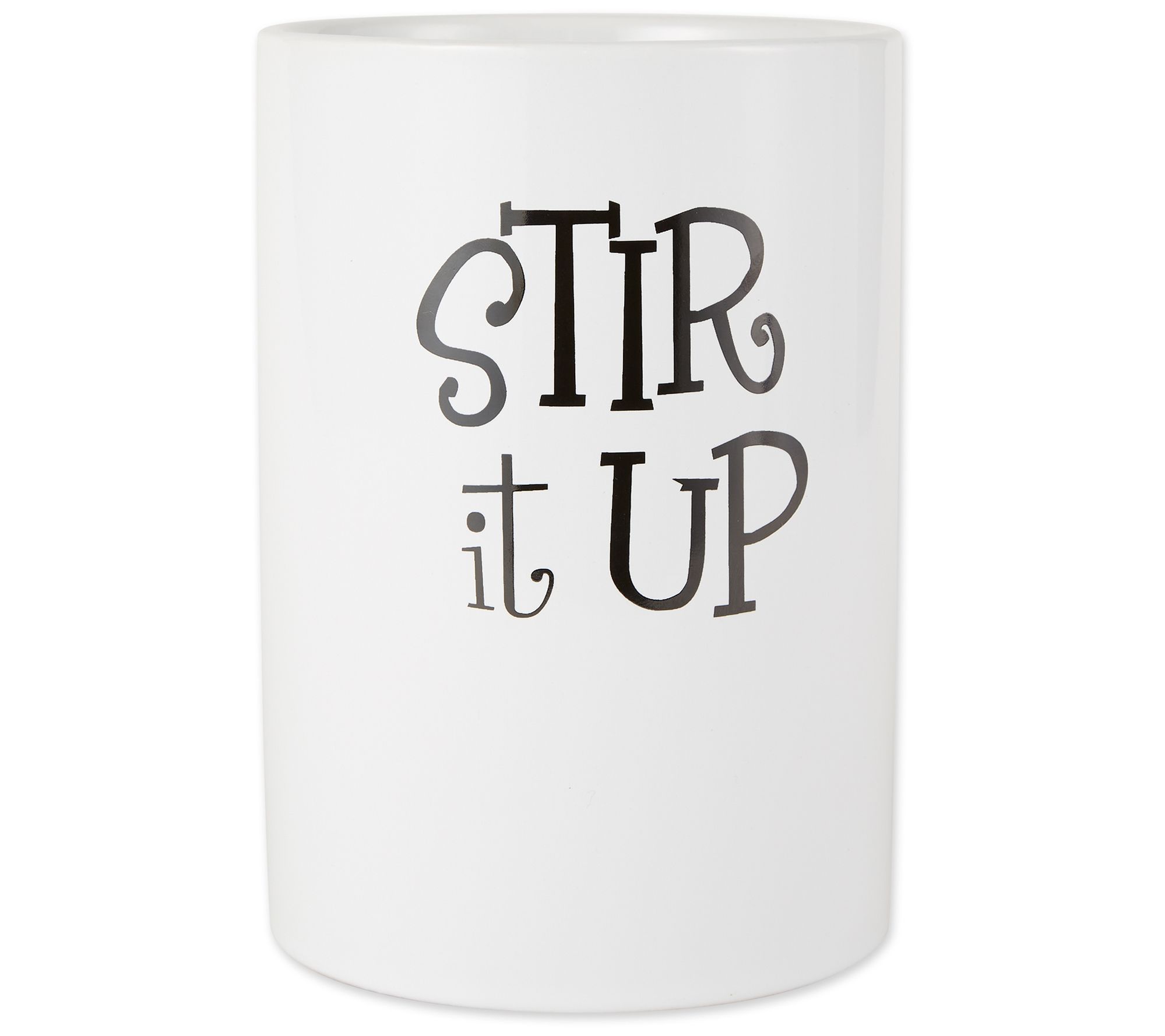 Design Imports Stir it Up Ceramic Utensil Holder
