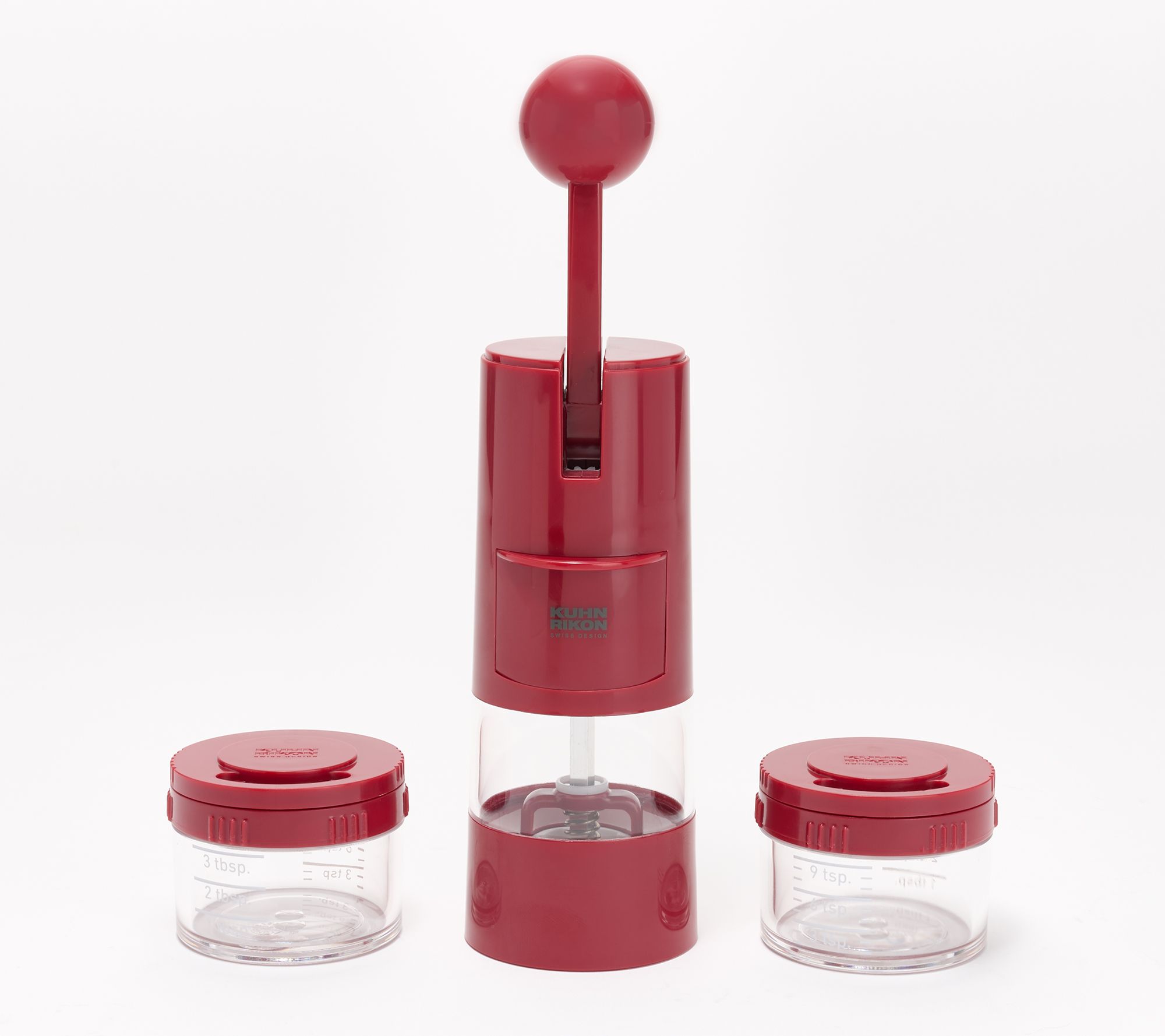 ChefGiant Electric Spice Grinder with Rose Button Twin Pack 