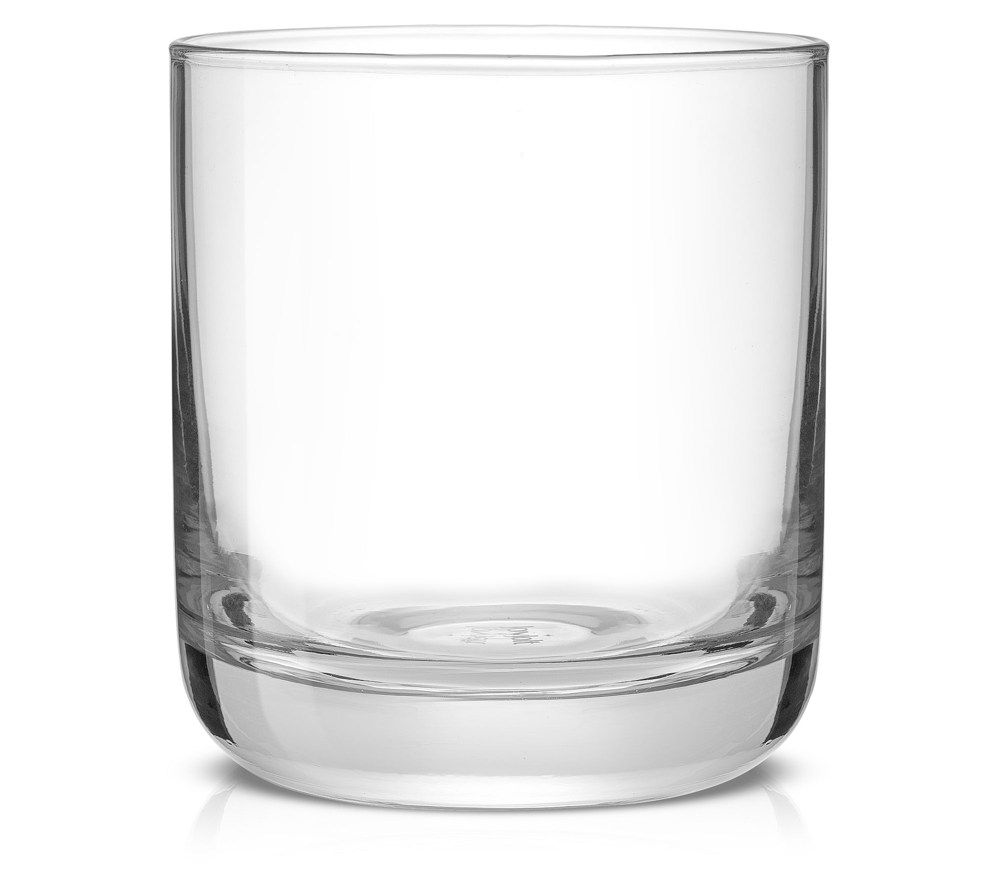 Drinking Glasses Set of 8, Alina Ribbed Glassware. 12oz Rocks