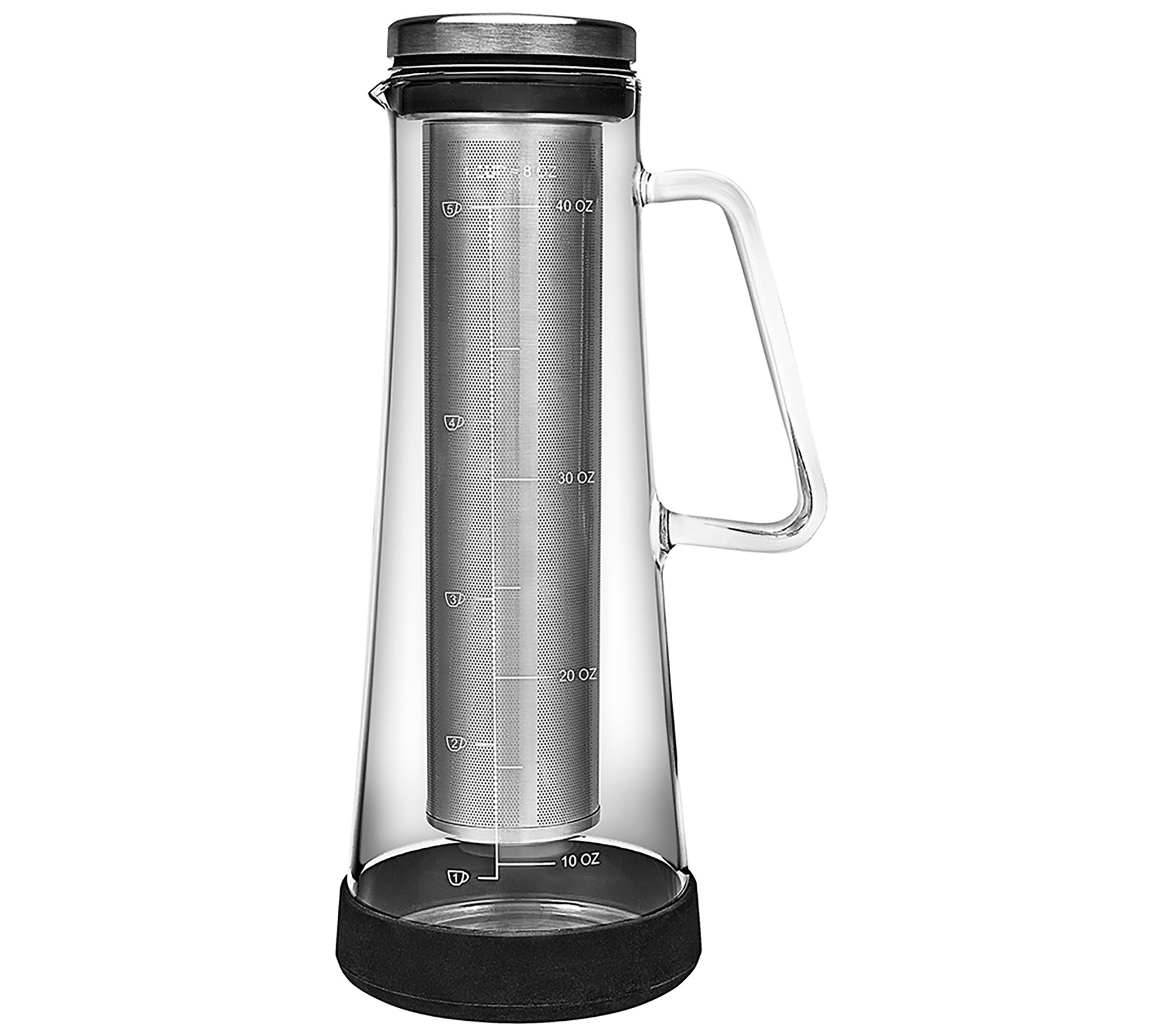 Primula 2.7-qt Tritan Pitcher with Fruit Infusion & Cold Brew Inserts 