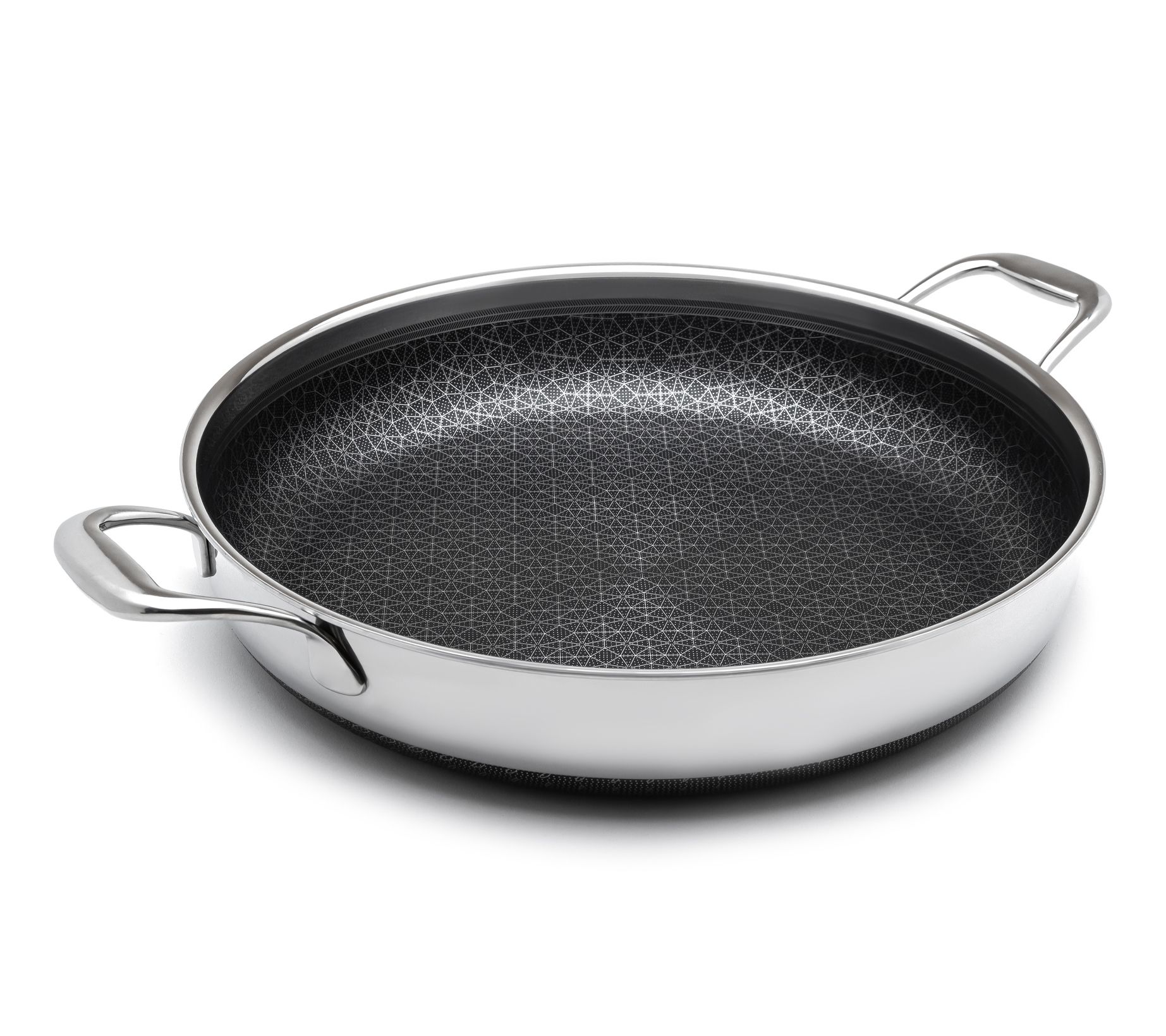 Livwell DiamondClad 14" Stainless Steel Nonstick Frying Pan