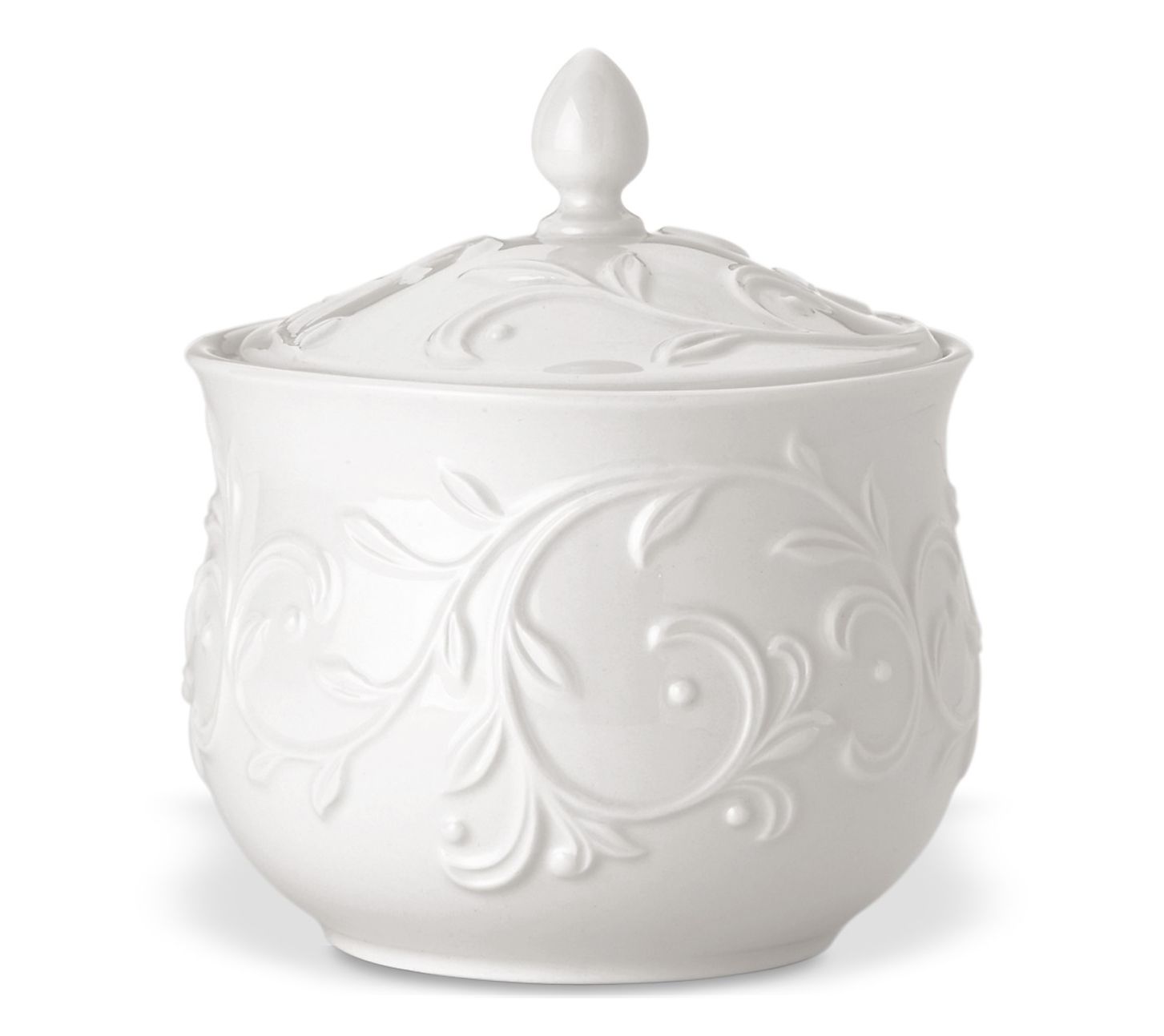 Lenox Opal Innocence Carved Sugar Bowl