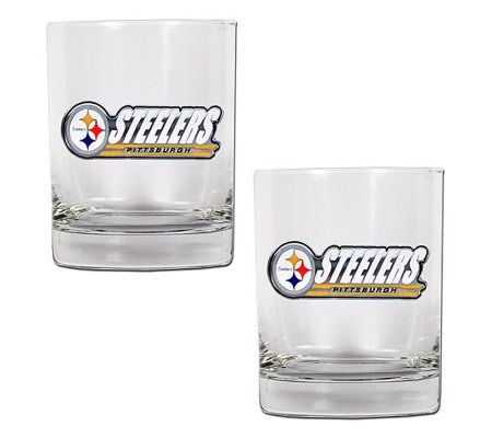 Pittsburgh Steelers Silipint Color Rush 16oz. Pint Glass