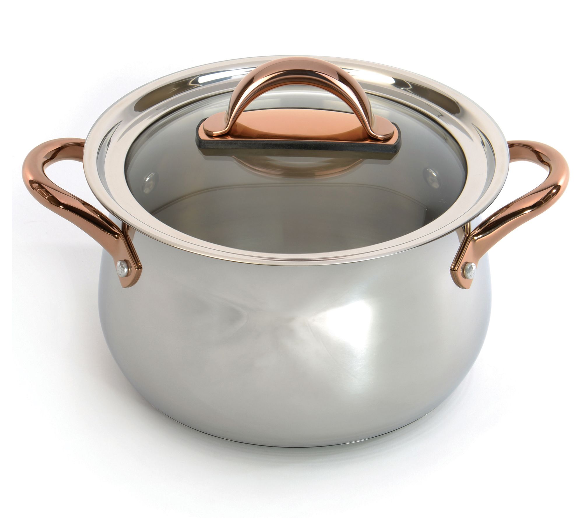 BergHOFF Ouro Gold 18/10 Stainless Steel 9.5" Stock pot 8.1qt.