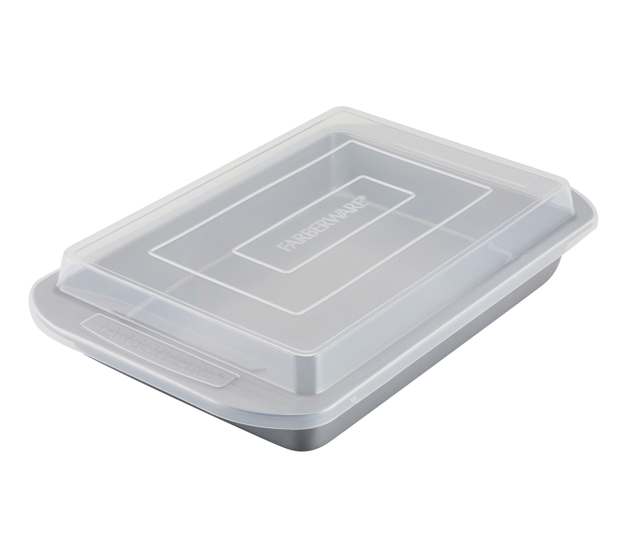 Farberware Nonstick Bakeware Rectangular Covered Cake Pan 9x13 QVC