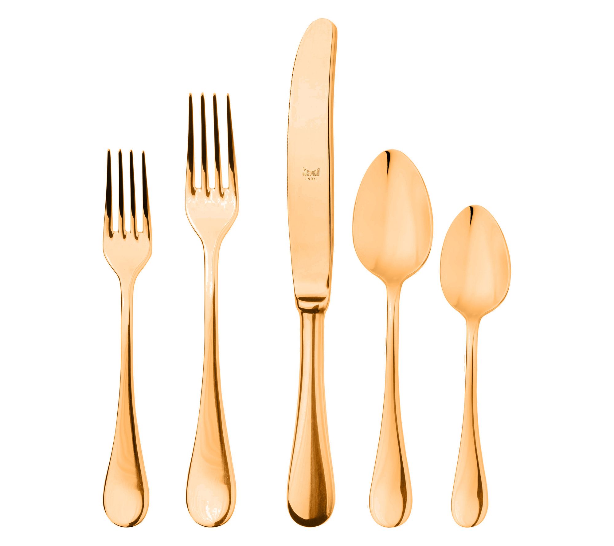Mepra 5pc Brescia Ice Flatware Set