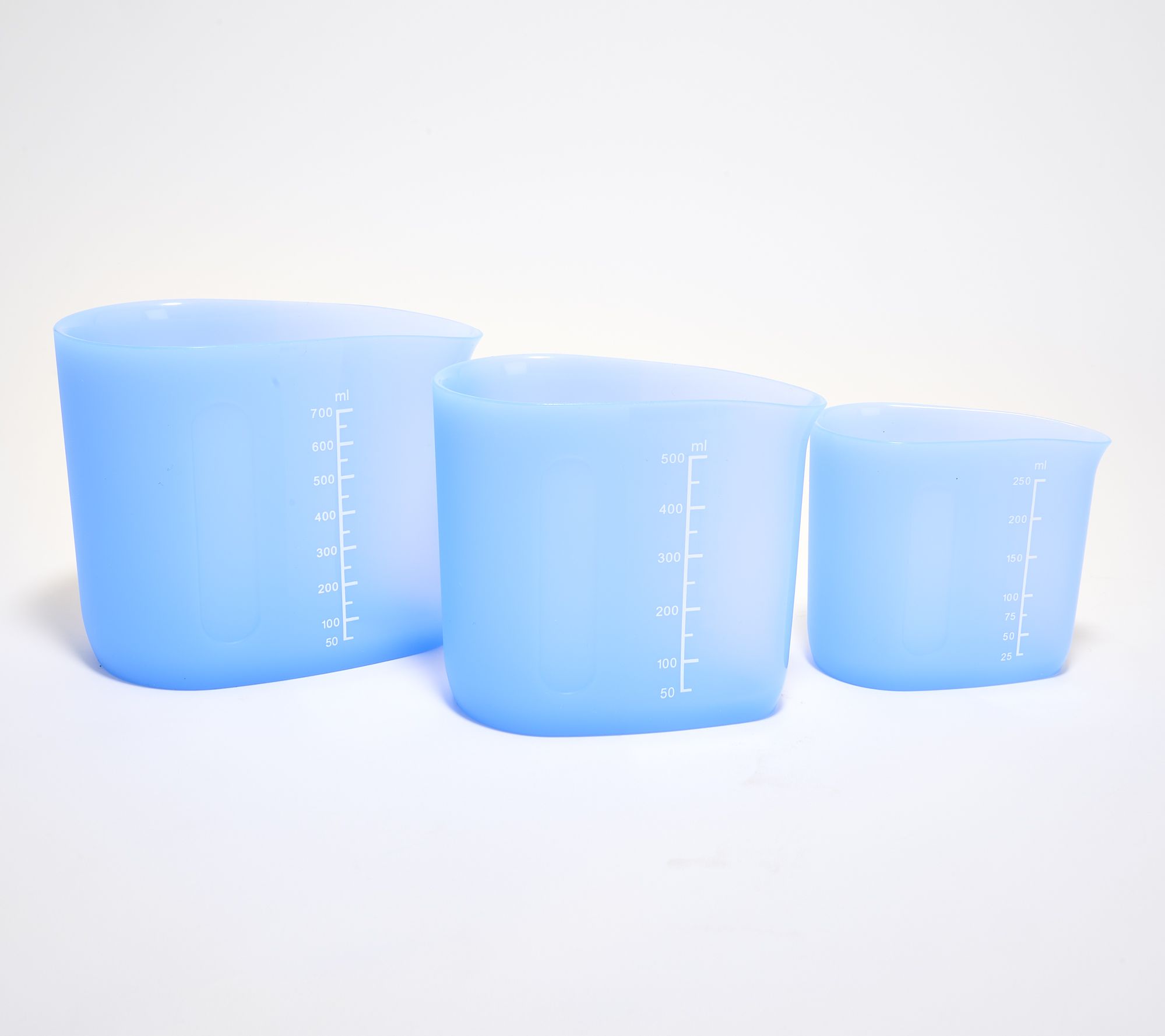  KOCHBLUME S/3 Ergonomic Silicone Nesting Measuring Cups