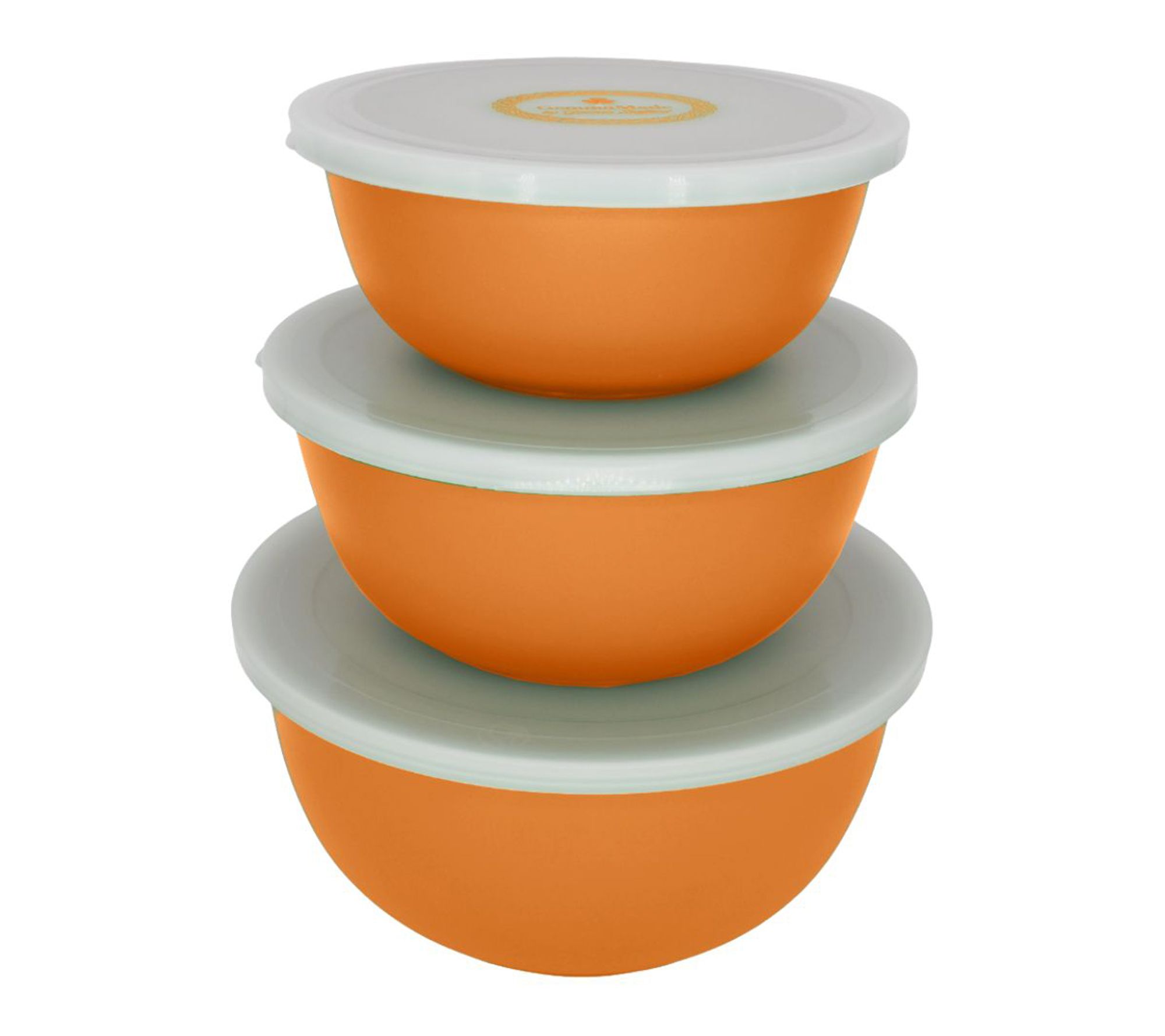 GemmaMade 3-Piece Microwave-Safe Magic Mixing Bowls