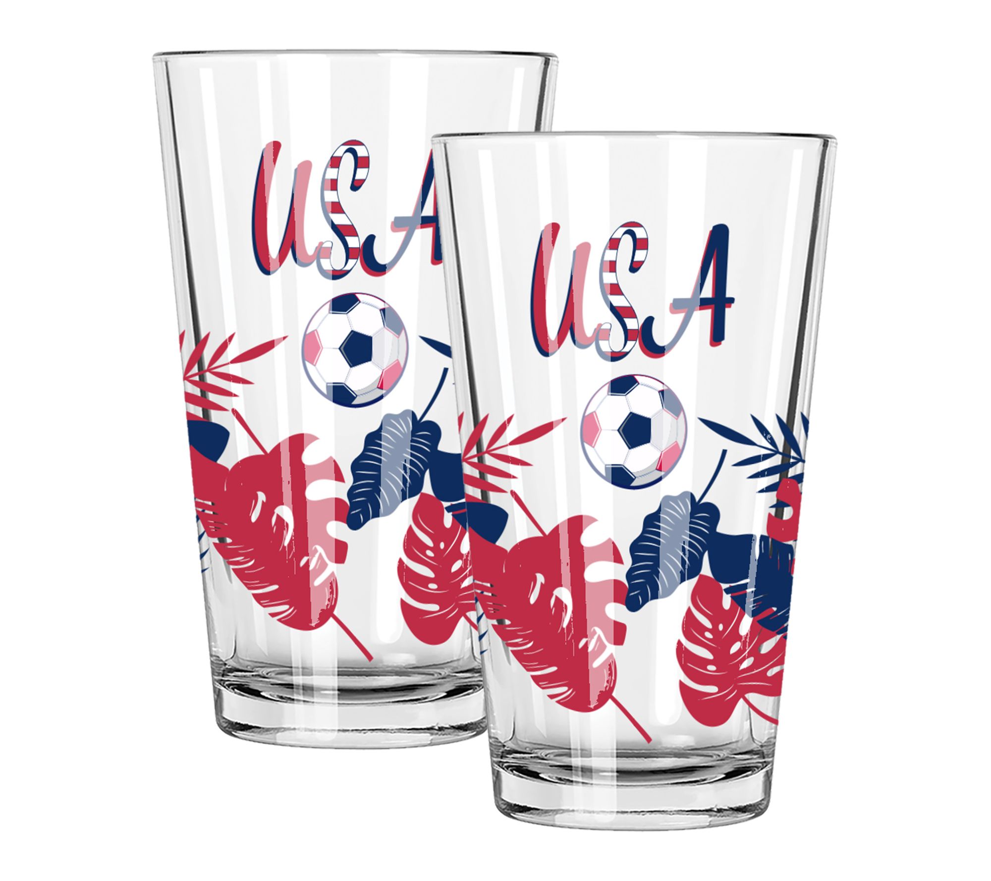 The Memory Company USA 2PK 16oz Pint Glass
