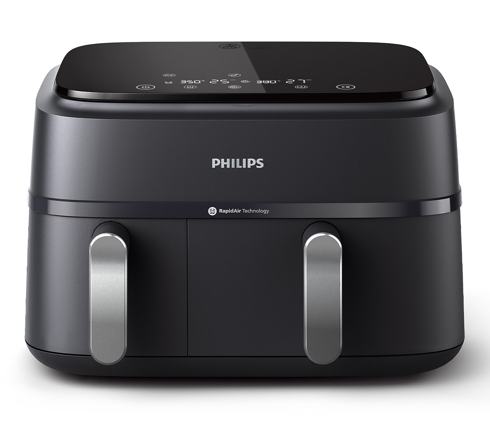Philips 3000 Series Dual-Basket Airfryer, 9.5 Qt Capacity