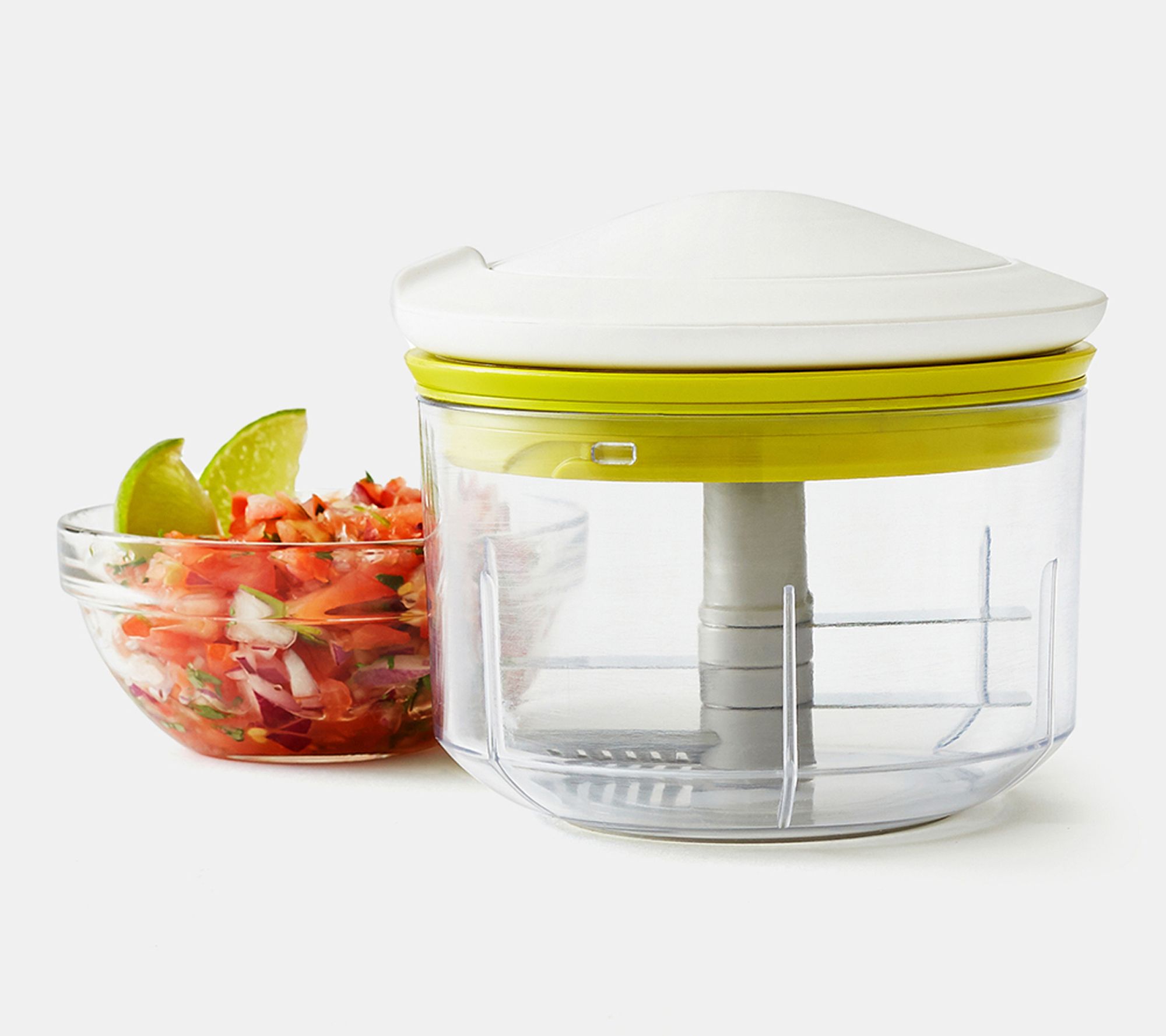 Chef'n VeggiChop Manual Hand-Powered Food Chopper and Processo