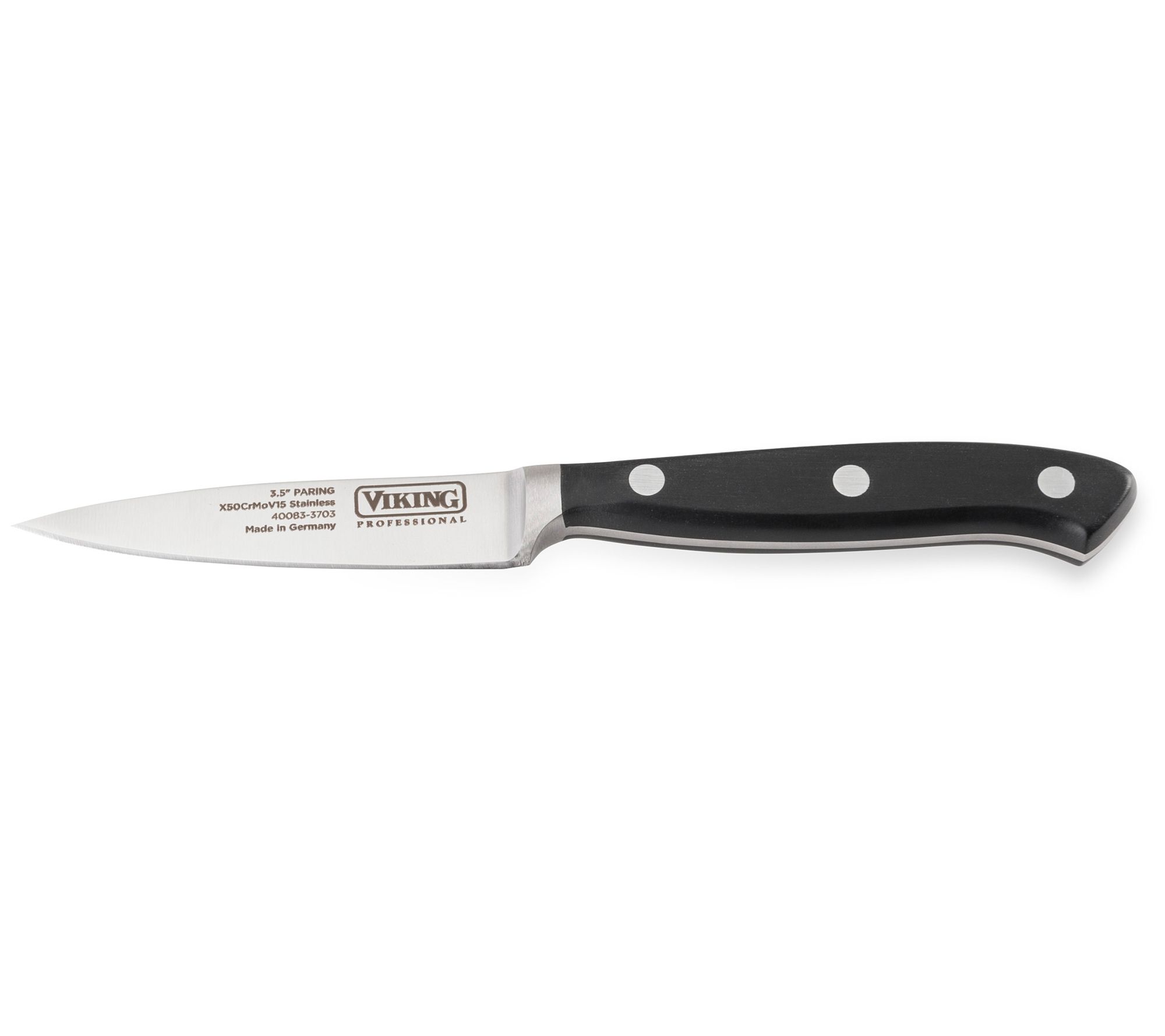 Gourmet Forged 3.5 Paring Knife with Sheath, Serrated, KitchenAid
