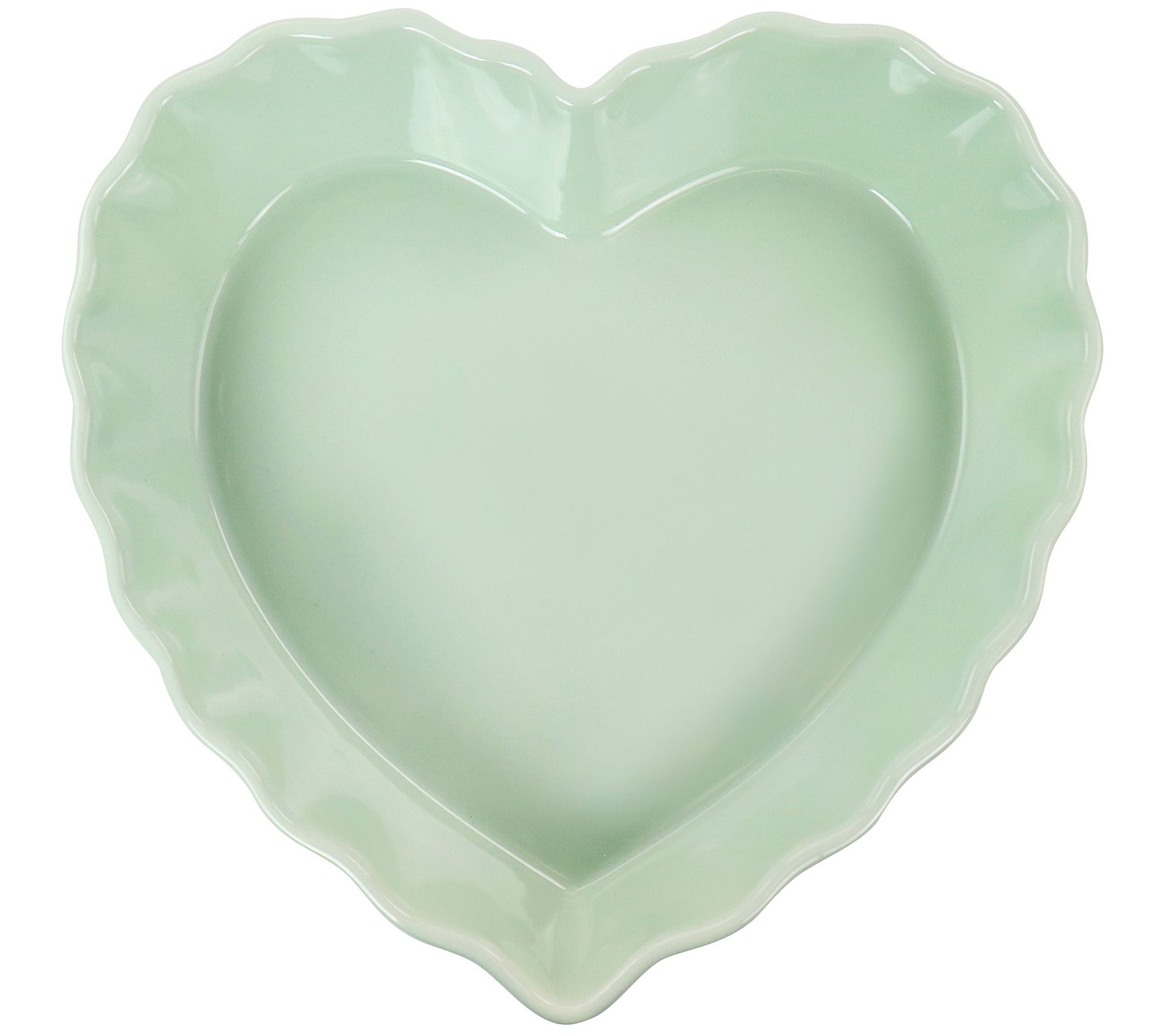 Martha Stewart 11" Heart Shaped Stoneware CakePan - QVC.com