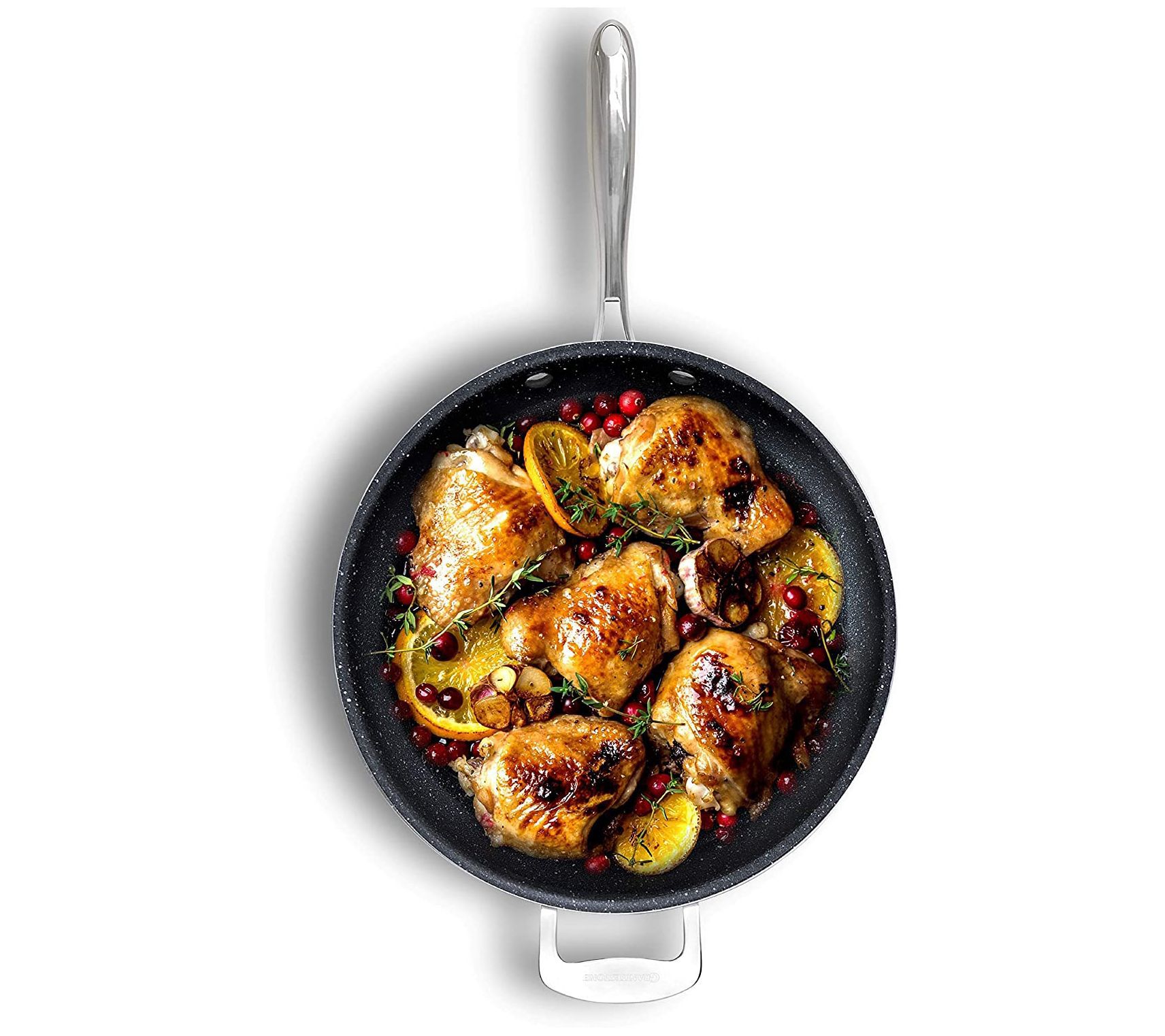 GraniteStone Classic Blue 14 Nonstick Frying Pan Diamond Triple Coated  Surface