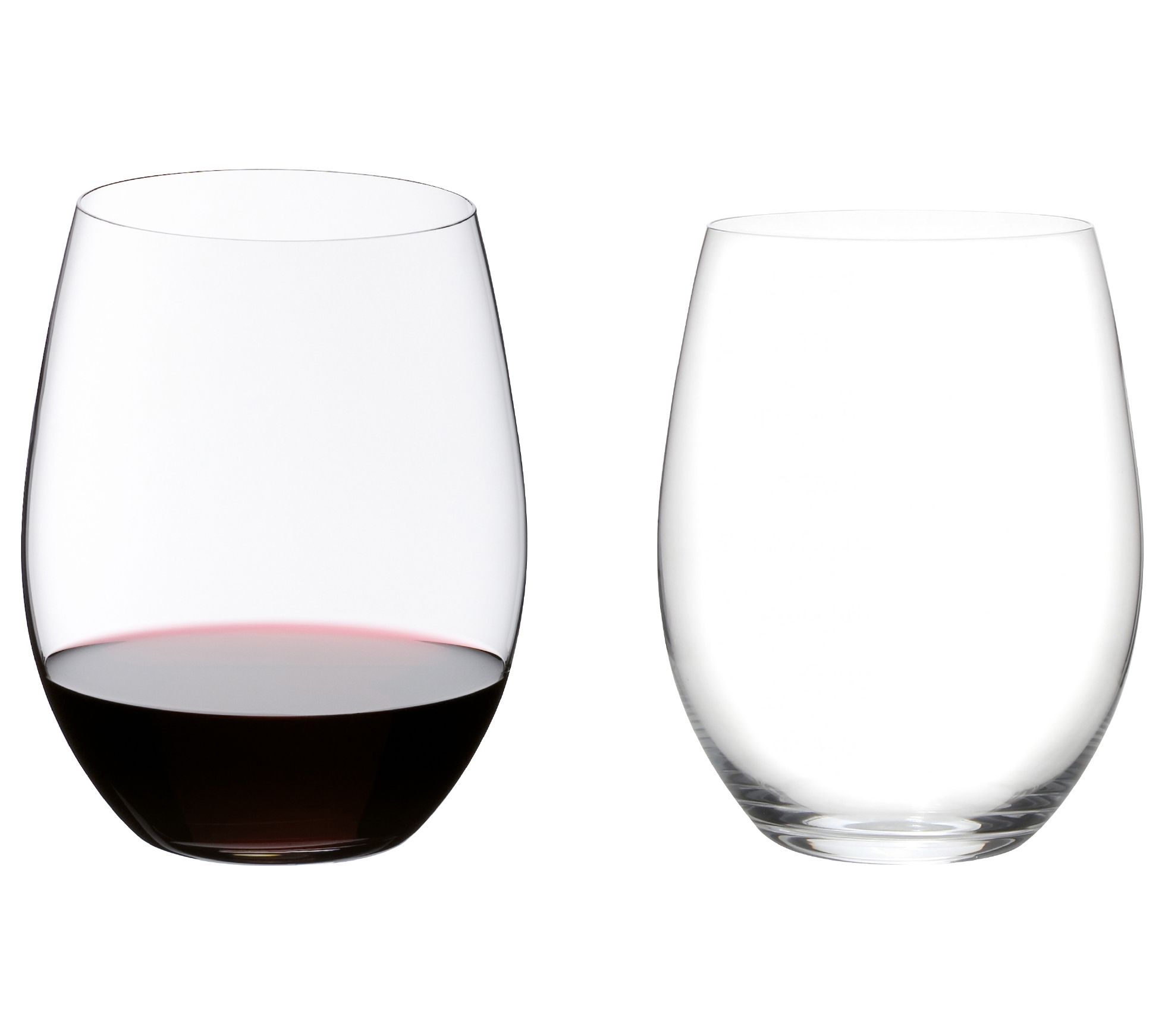 Riedel O Stemless Non-Crystal Cabernet/Merlot Wine Glass, Set  of 6: Wine Glasses: Wine Glasses