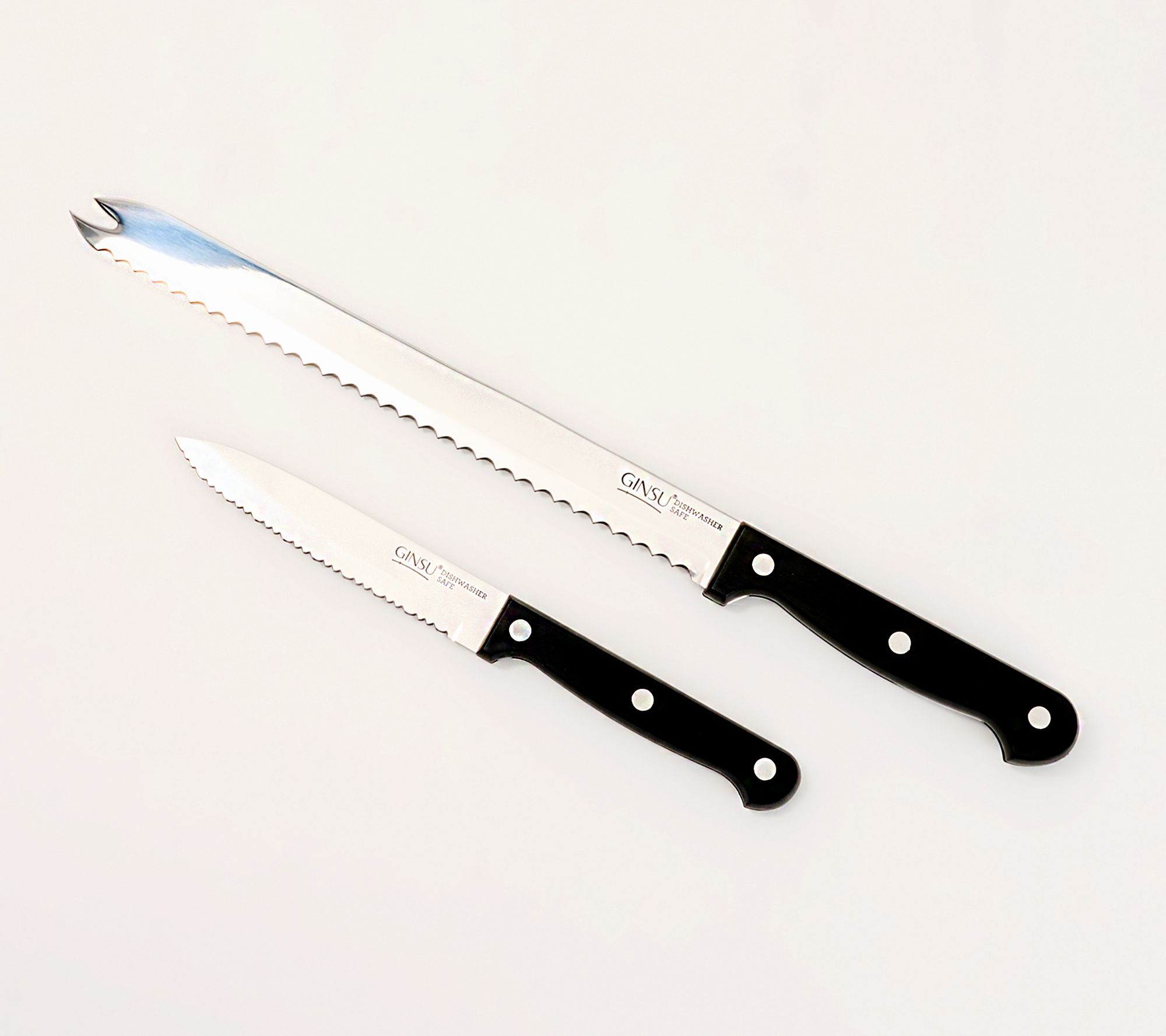 Ginsu 2-Piece Serrated Utility & Slicer Knives