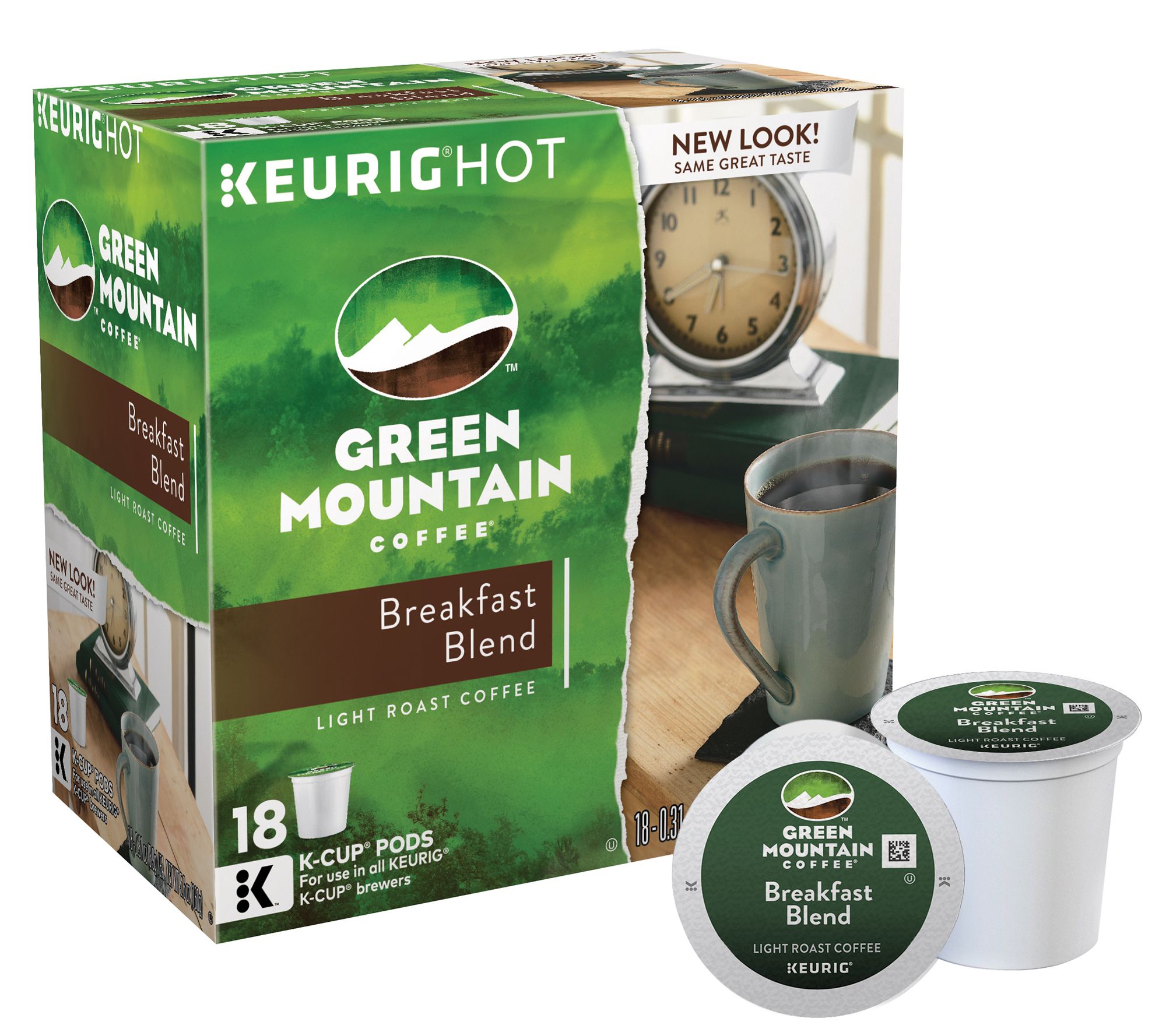 green mountain breakfast blend coffee pods