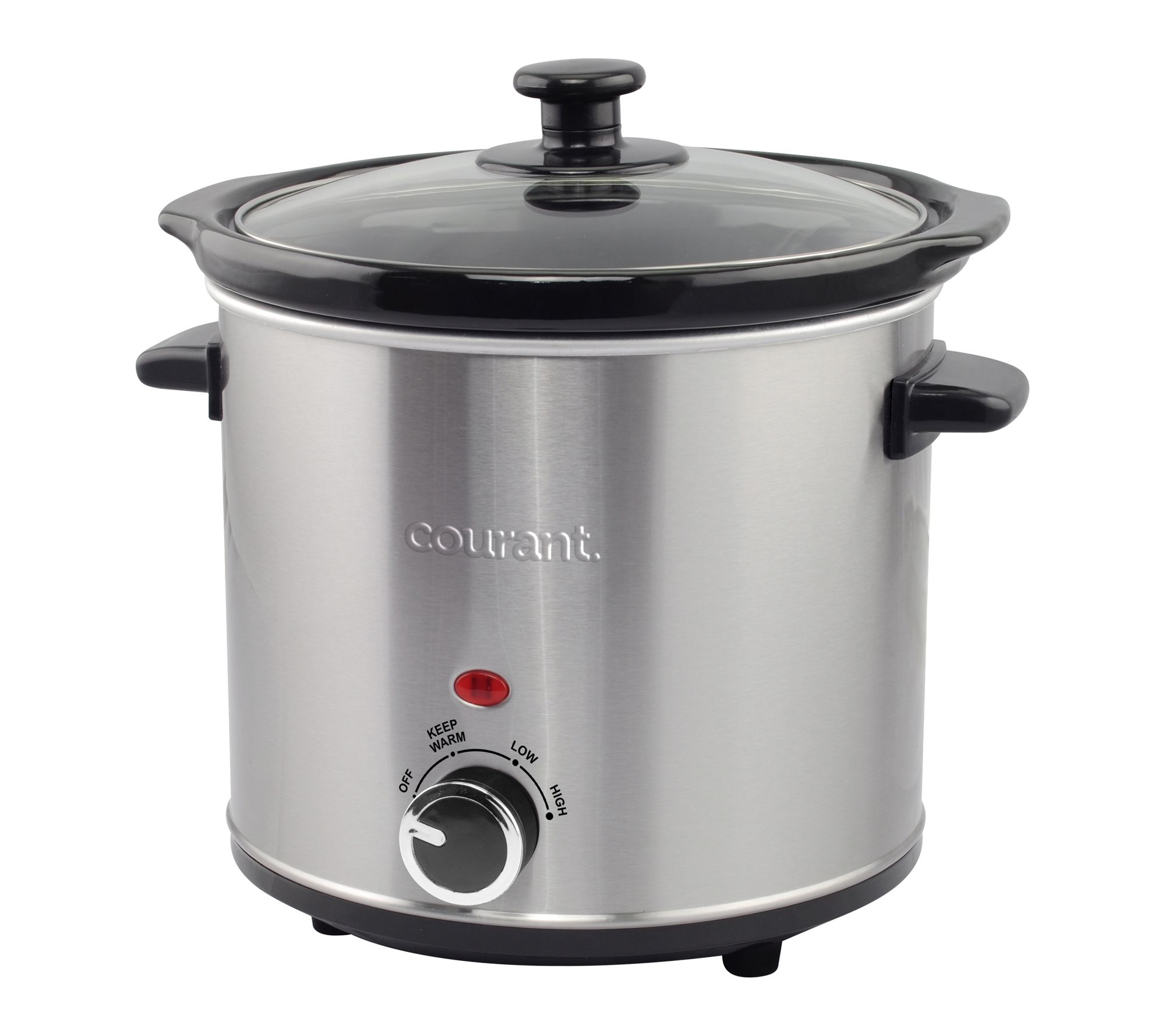 Courant 3.2 Qt Slow Cooker, Low/High/Warm Settings