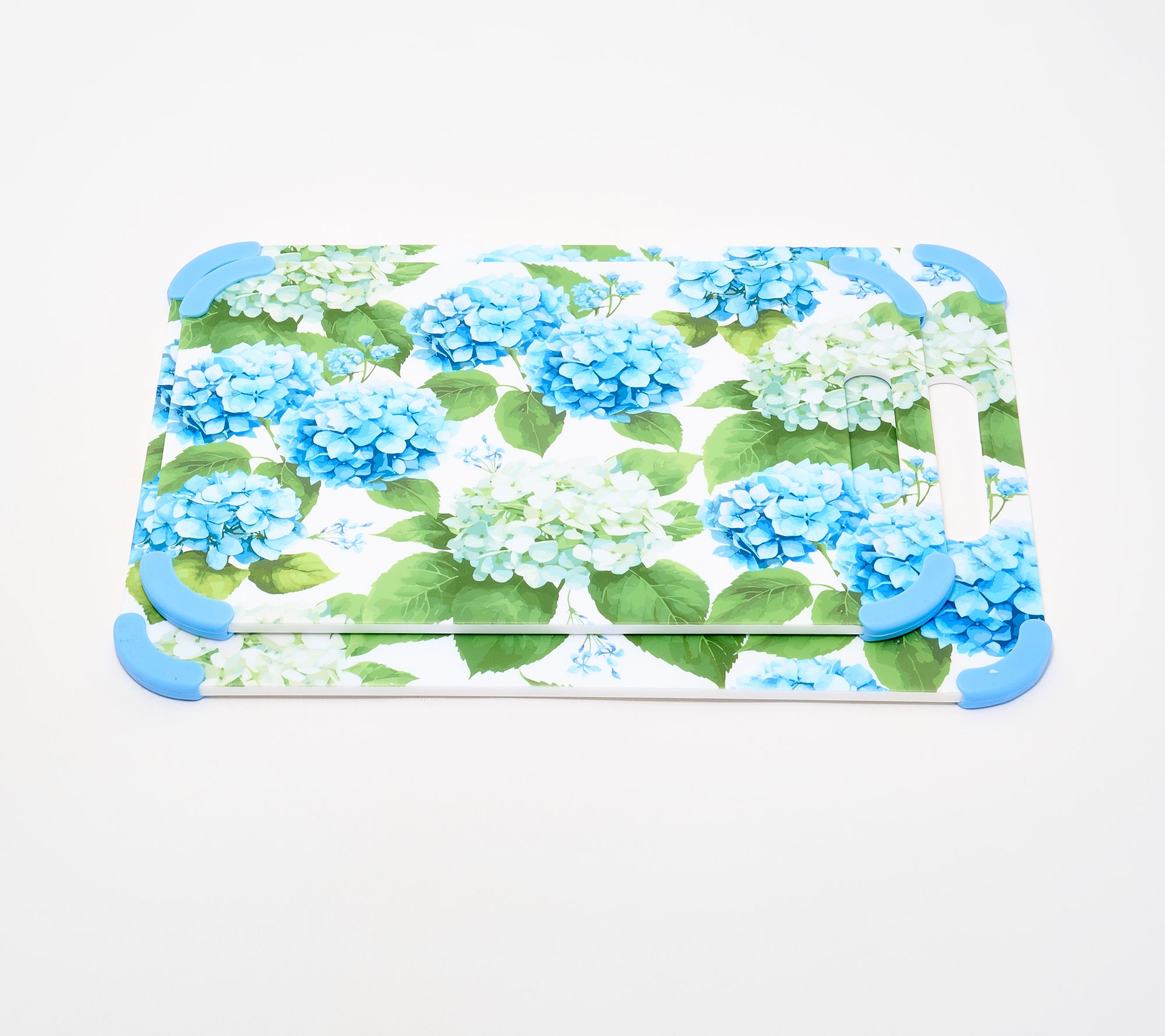 Temp-tations Set of 2 Cutting  Boards with In-Mold Pattern