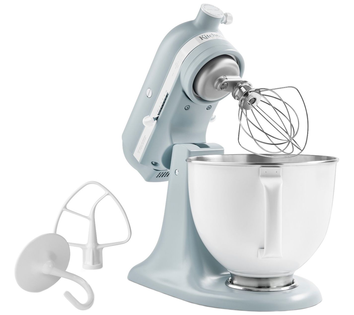 KitchenAid Stand Mixer Painted White 5-Qt. Stainless Steel Mixing