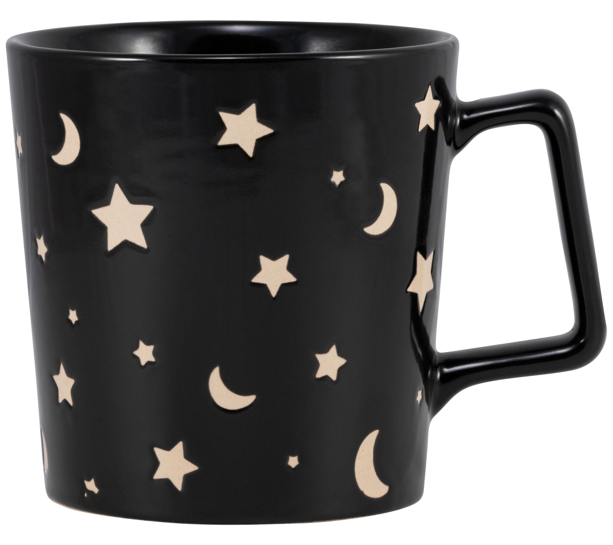 Moon Floral - Moon Stars Floral Tumbler 20oz Travel Coffee Mug